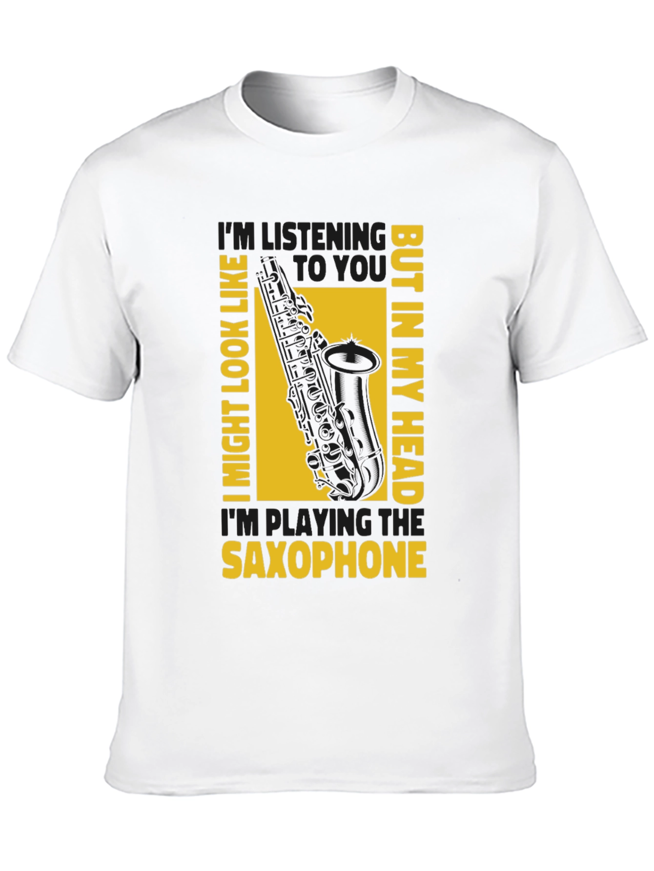 Saxophone Player T-Shirt - Funny Music Tee