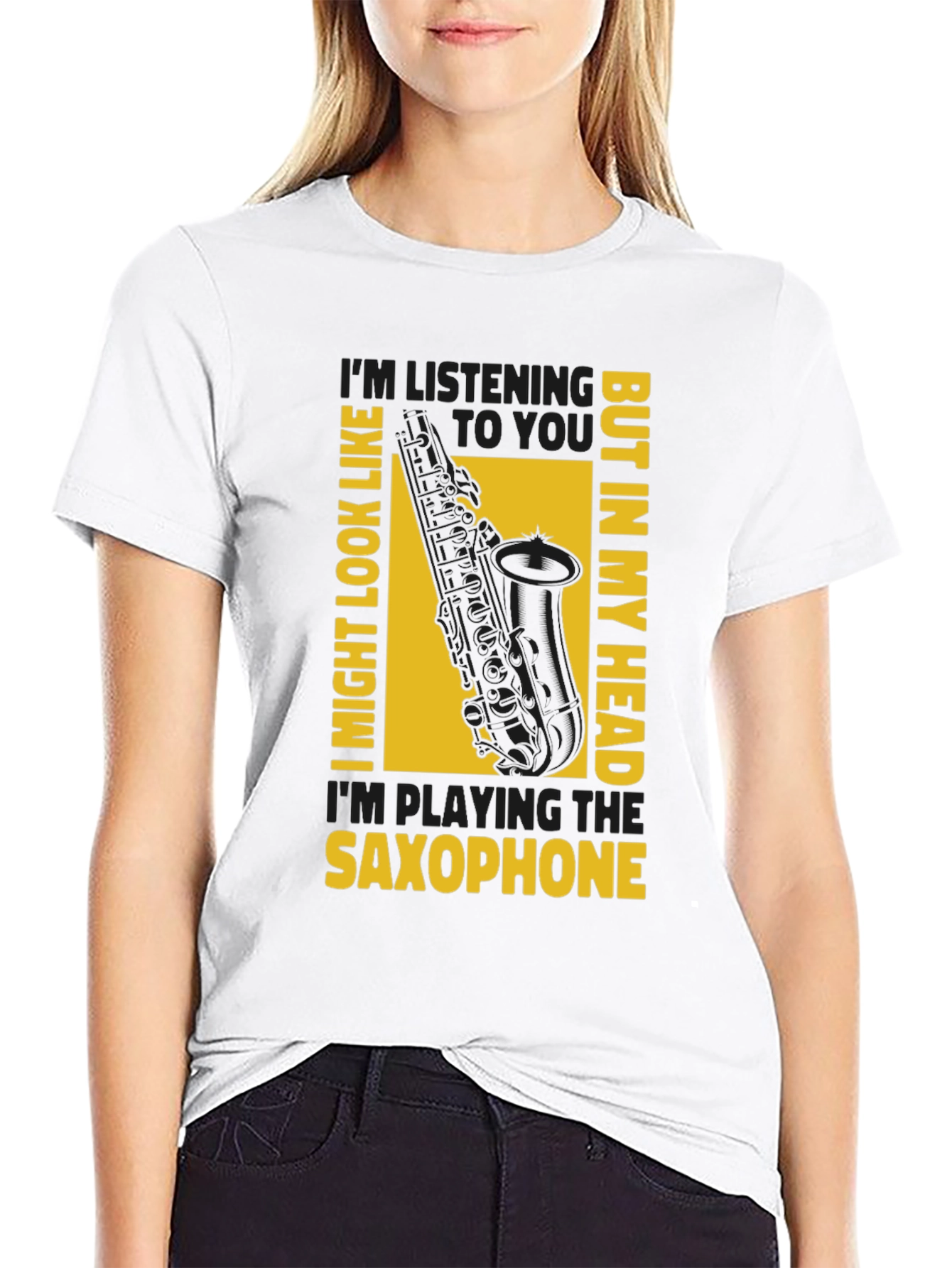 Saxophone Player T-Shirt - Funny Music Tee
