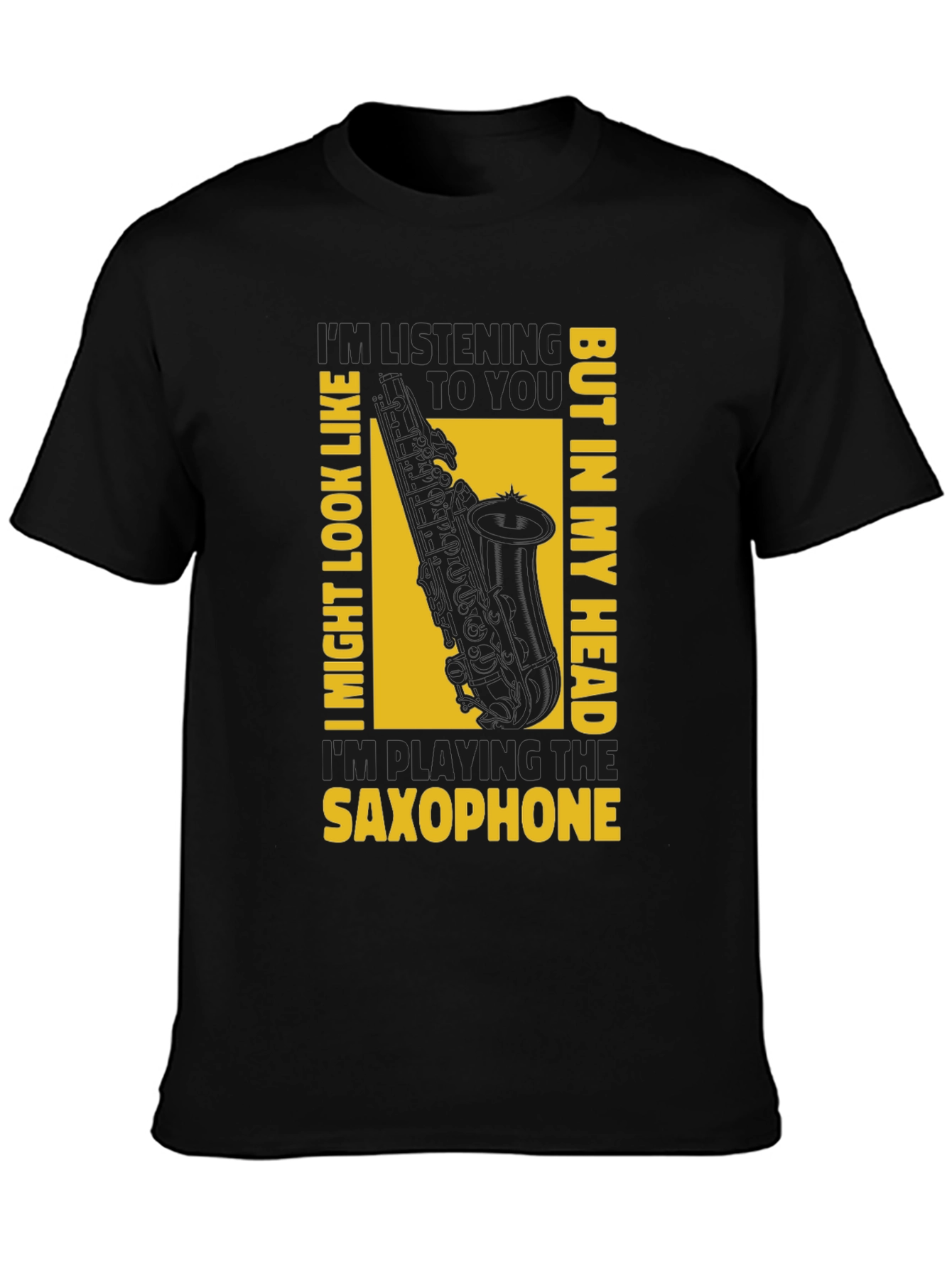 Saxophone Player T-Shirt - Funny Music Tee