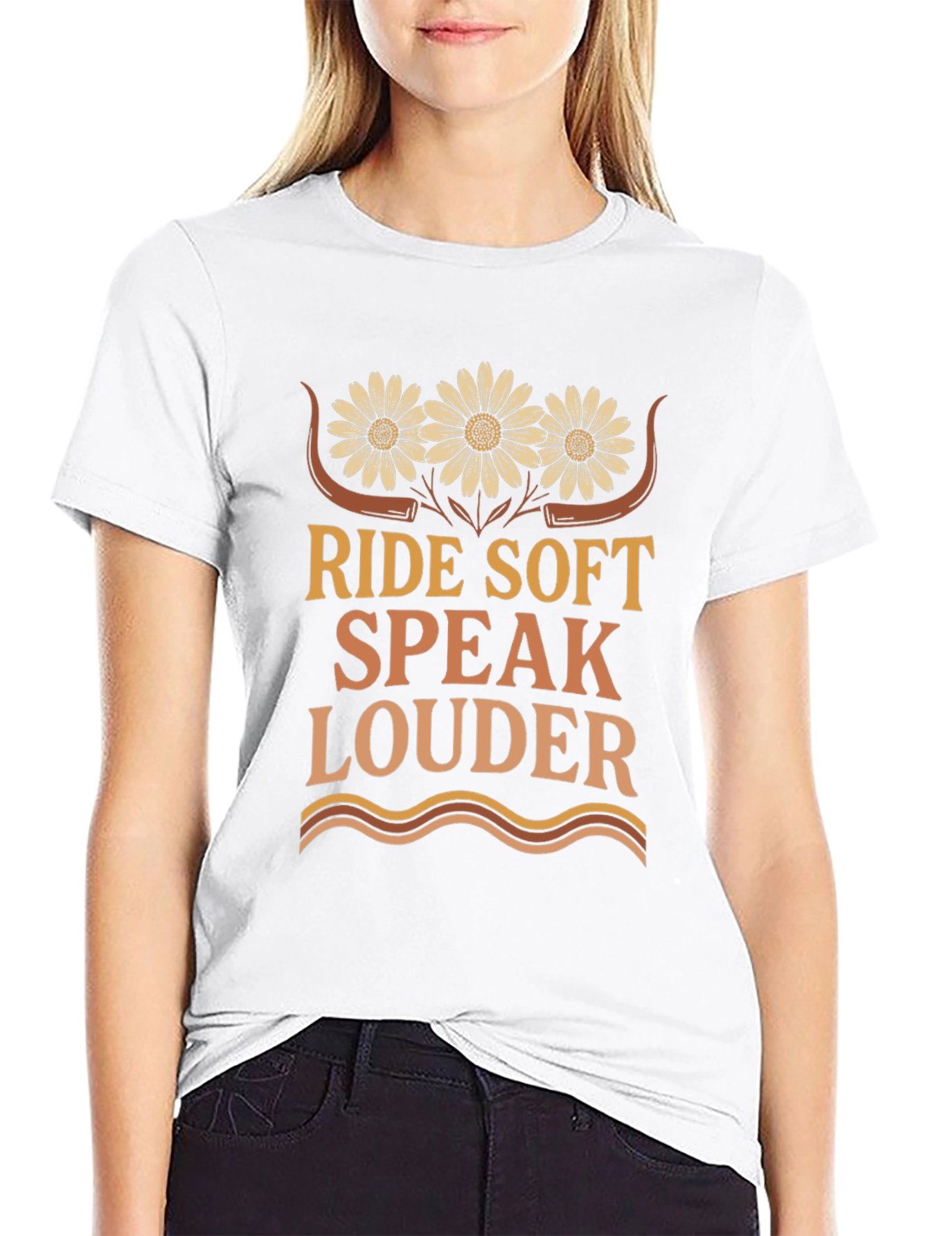 Ride Soft Speak Louder Graphic T-Shirt