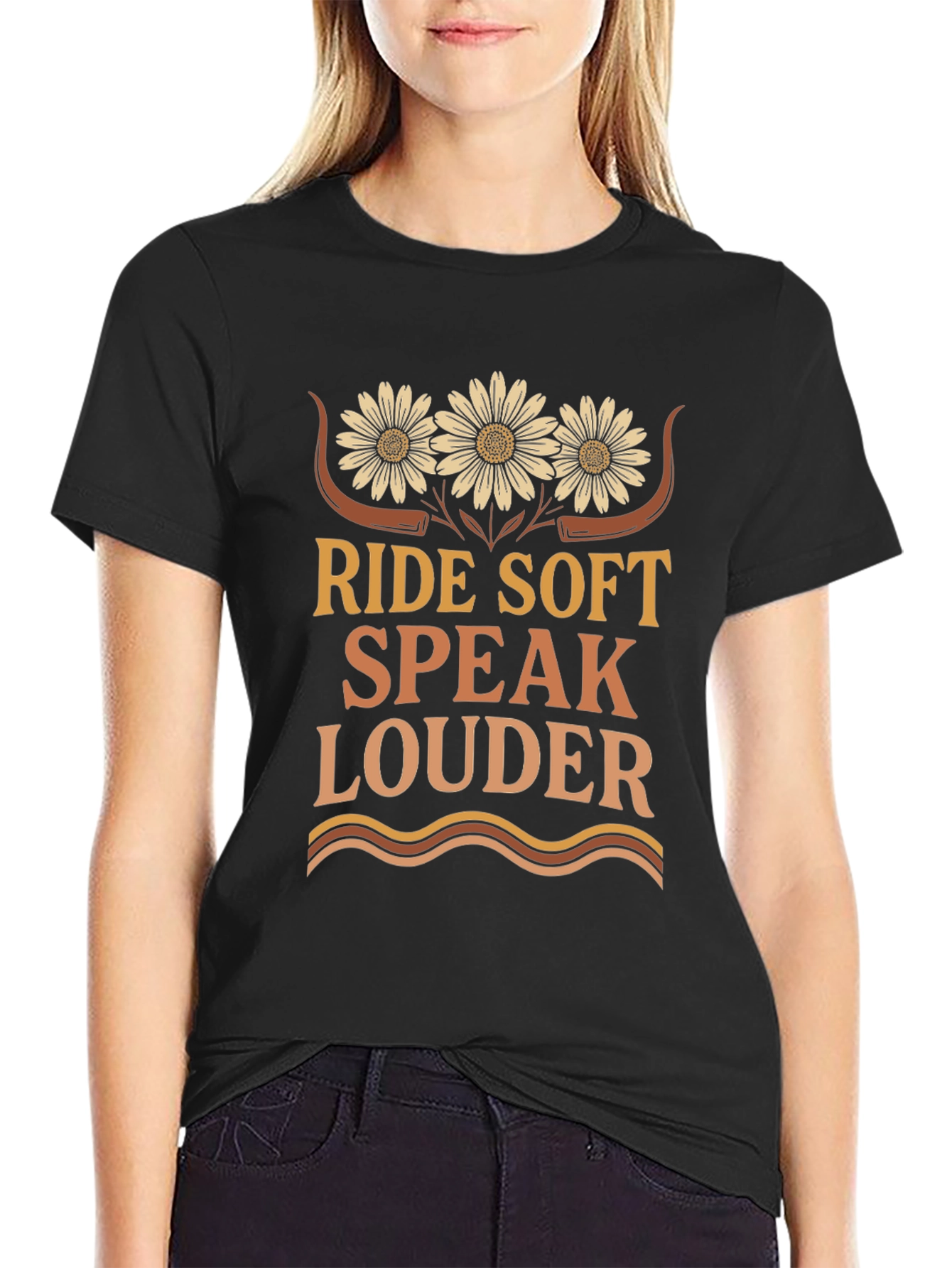 Ride Soft Speak Louder Graphic T-Shirt