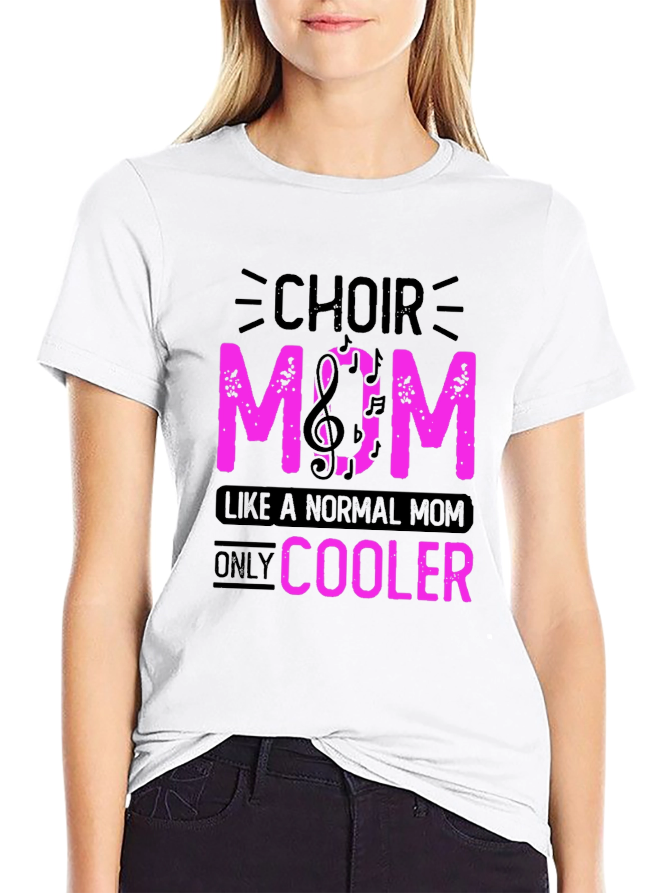 Choir Mom T-Shirt - Cool Music Lover Tee