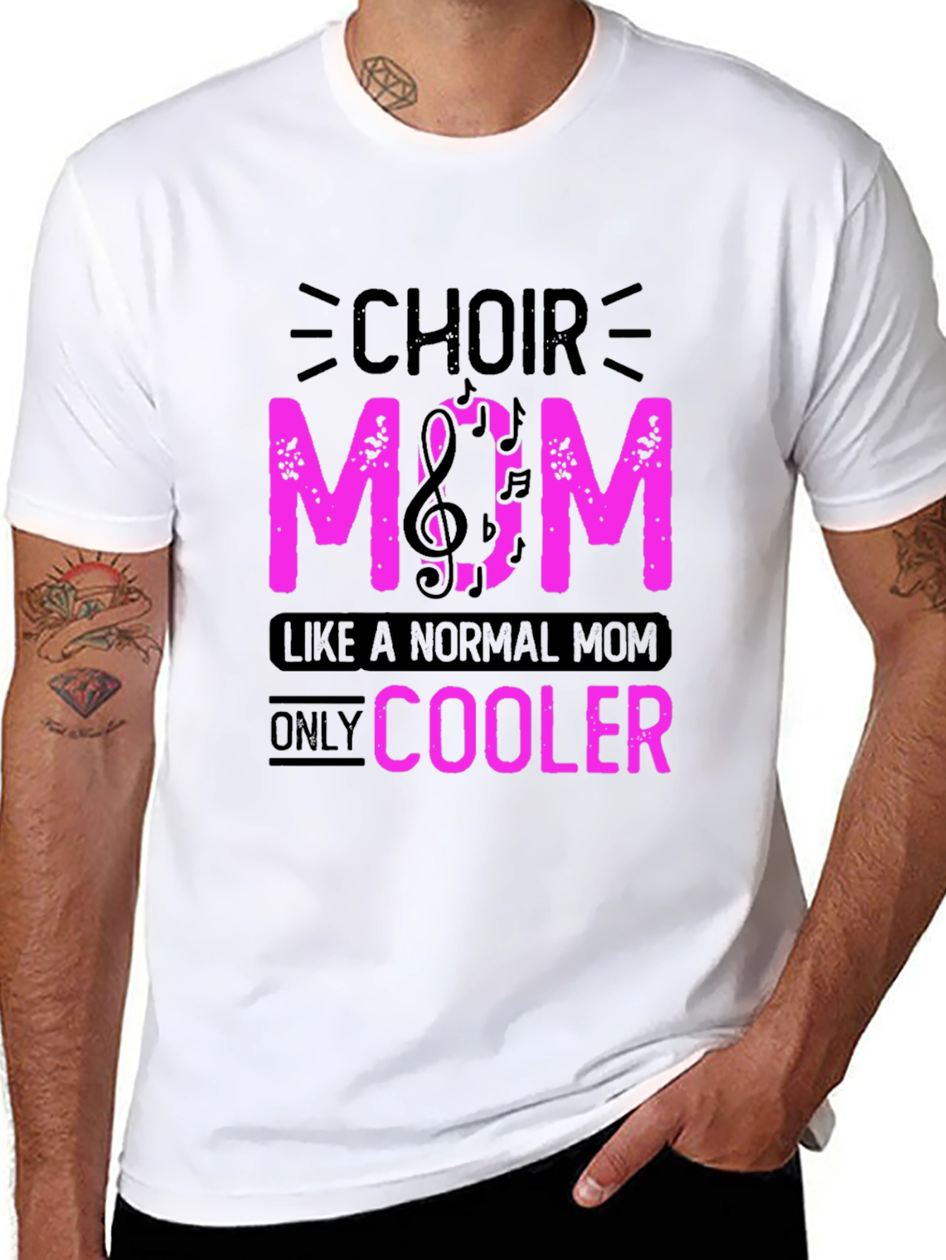 Choir Mom T-Shirt - Cool Music Lover Tee