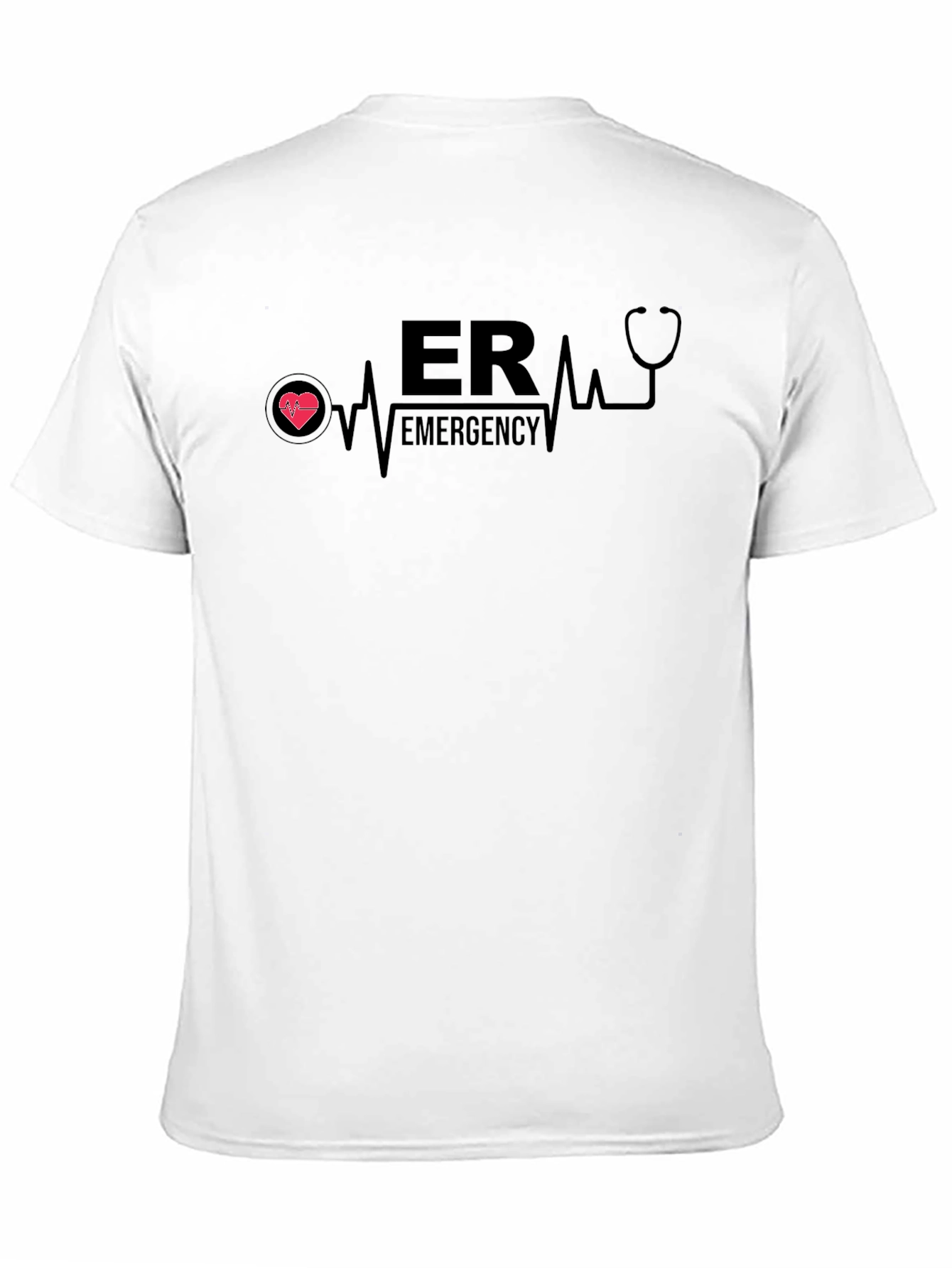 ER Emergency Graphic Print T-Shirt