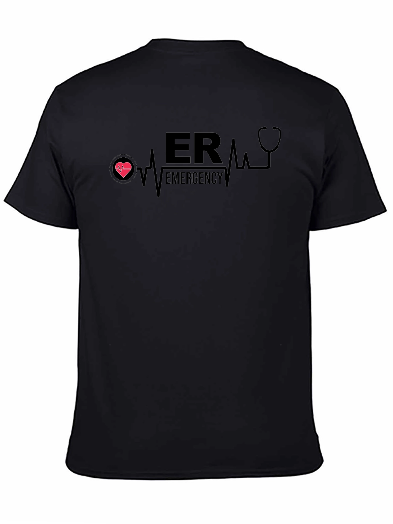 ER Emergency Graphic Print T-Shirt
