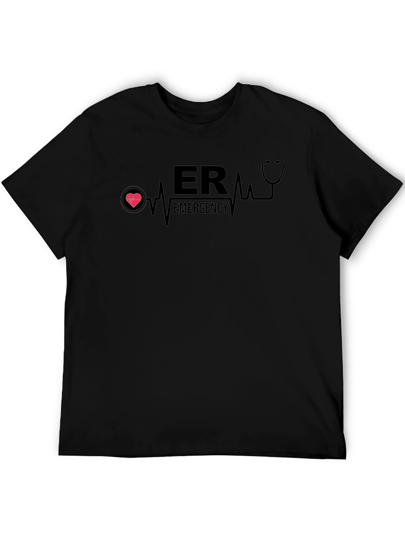 ER Emergency Graphic Print T-Shirt
