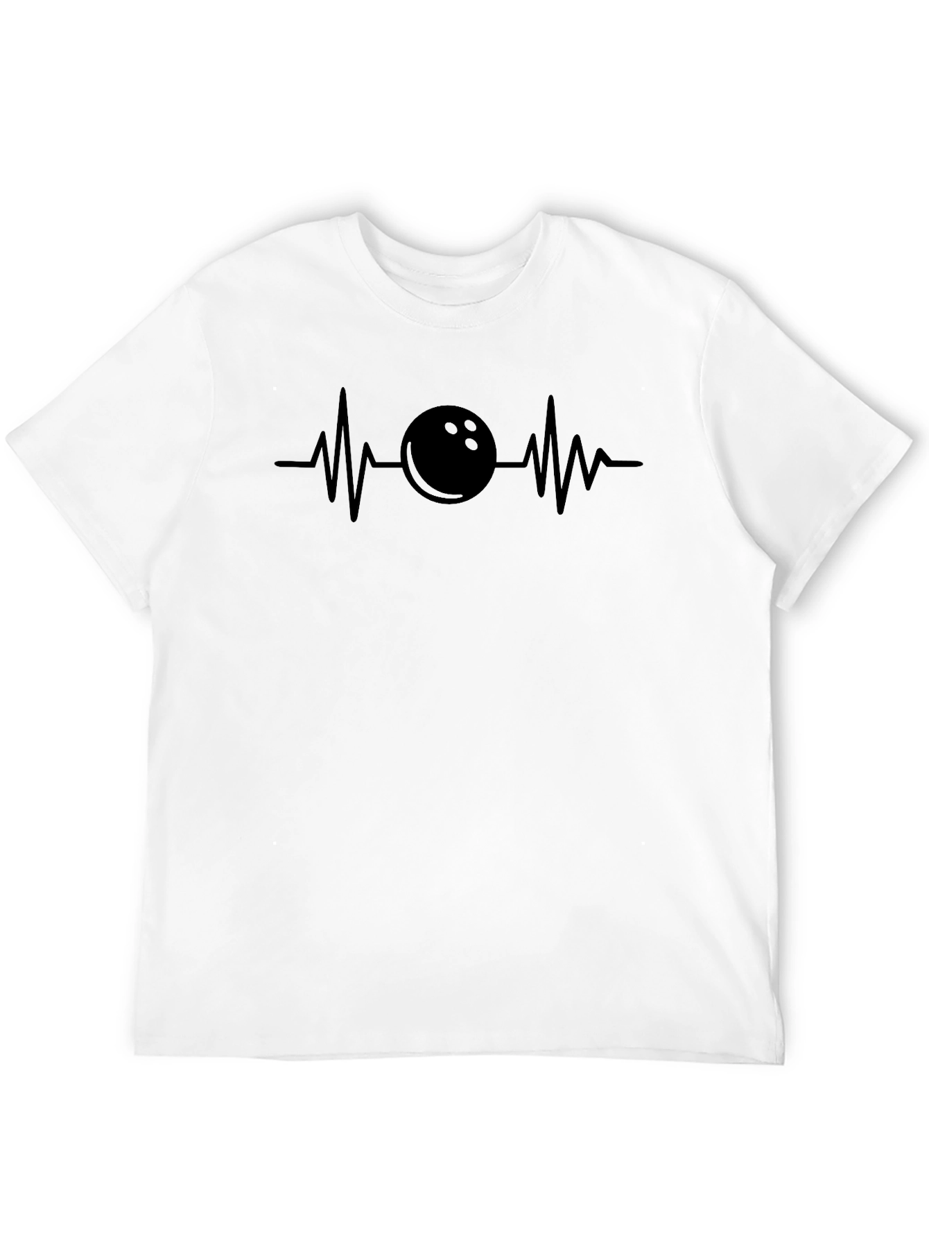 Bowling Heartbeat T-Shirt - Strike Life