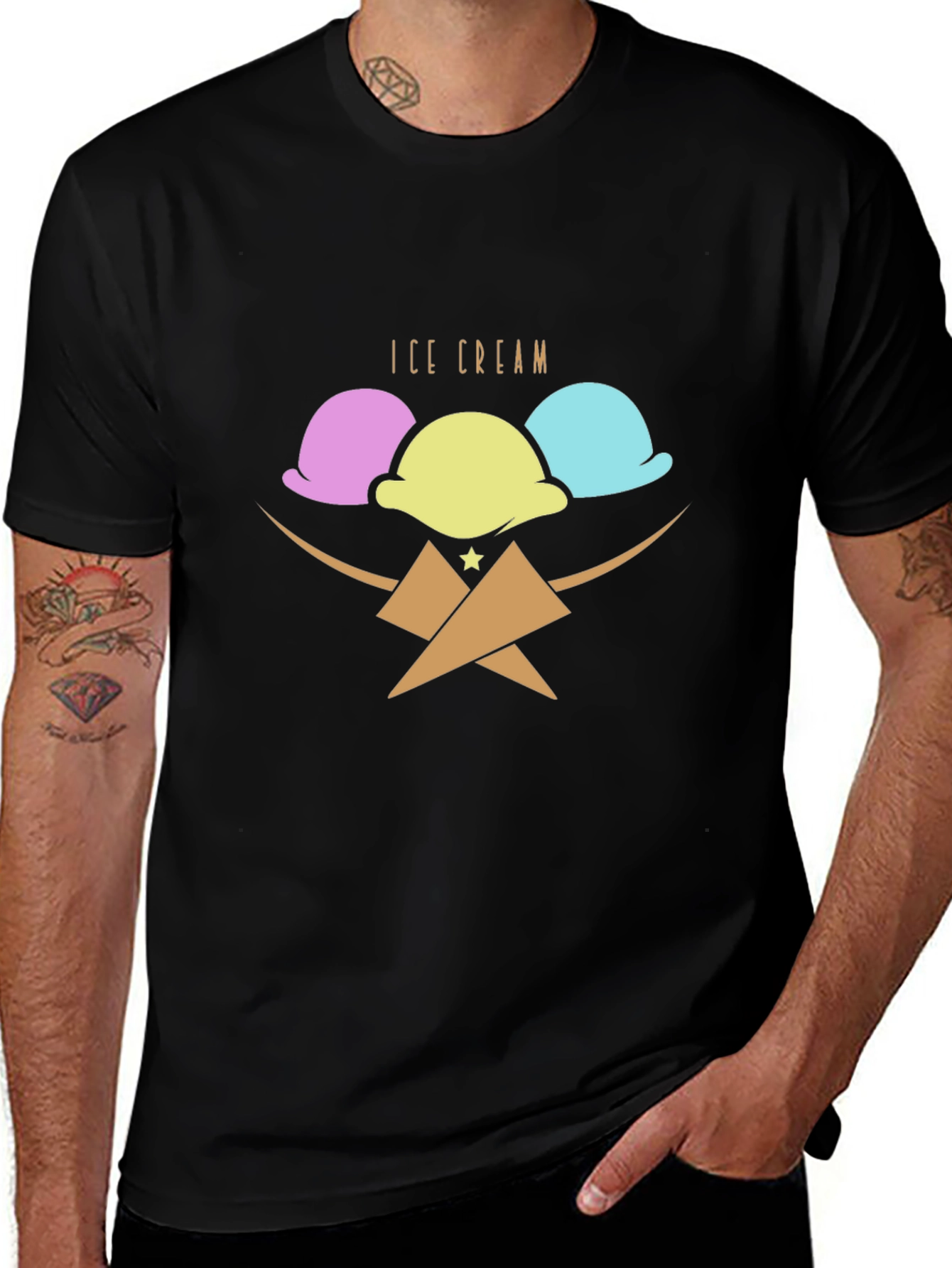 Ice Cream Graphic Tee - Stylish Casual Wear