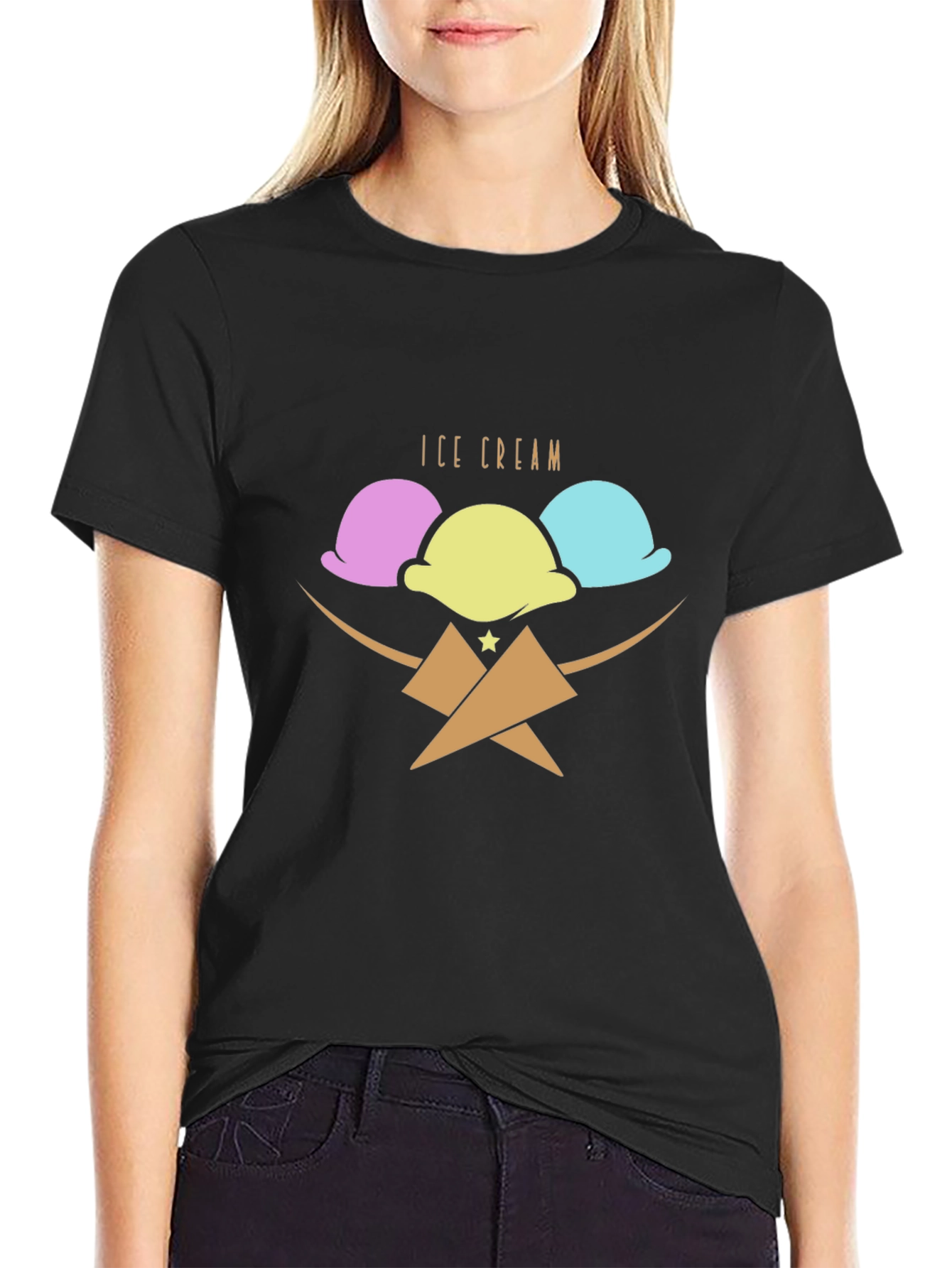 Ice Cream Graphic Tee - Stylish Casual Wear