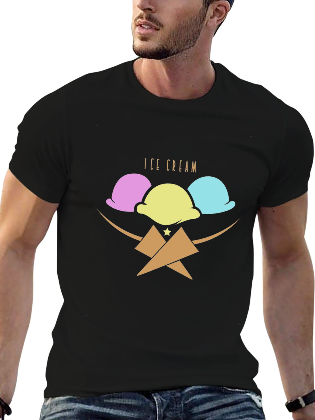 Ice Cream Graphic Tee - Stylish Casual Wear