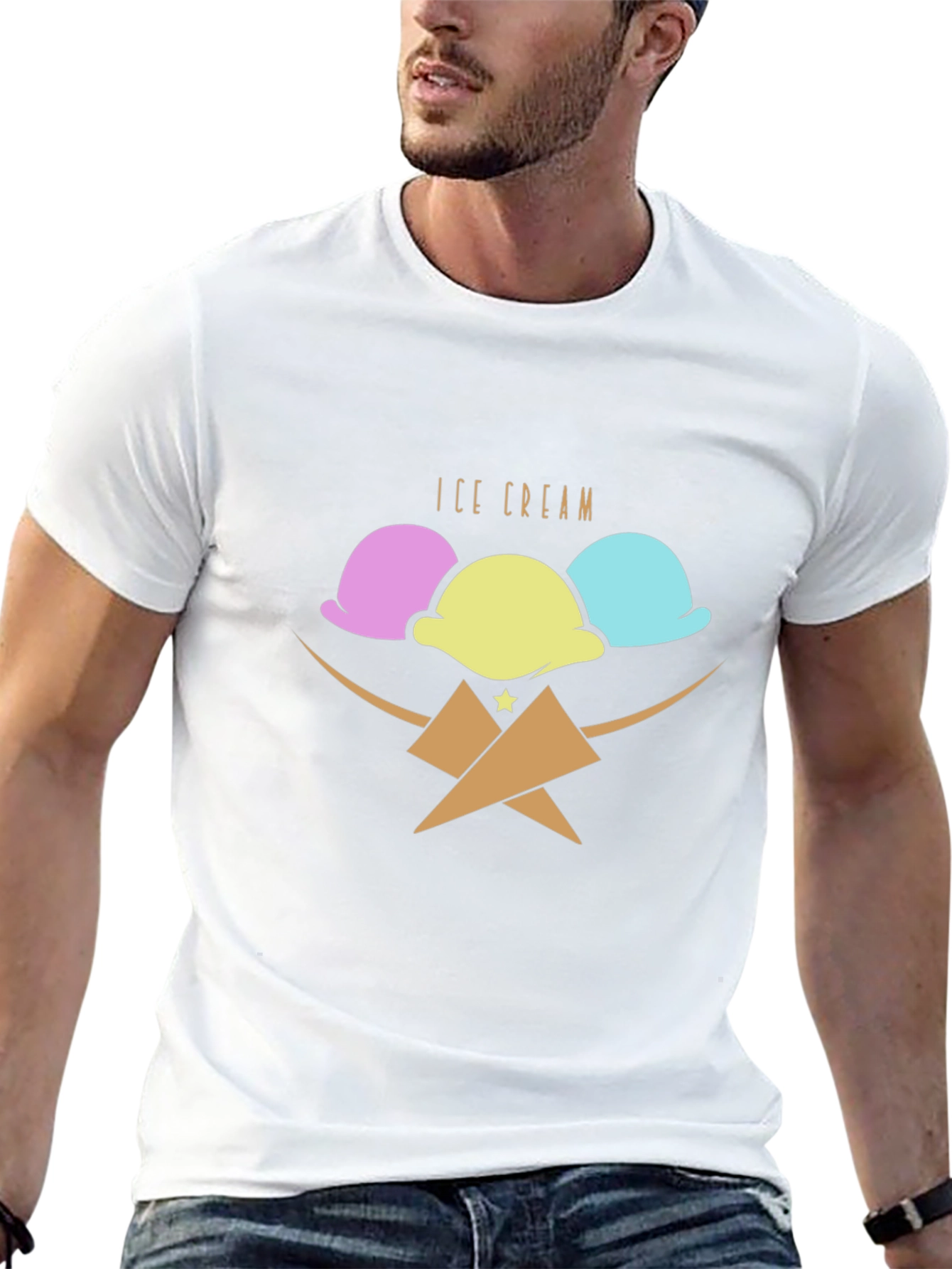 Ice Cream Graphic Tee - Stylish Casual Wear