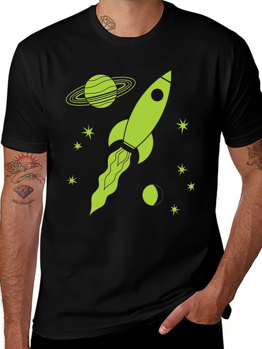 Rocket Planet Graphic Tee