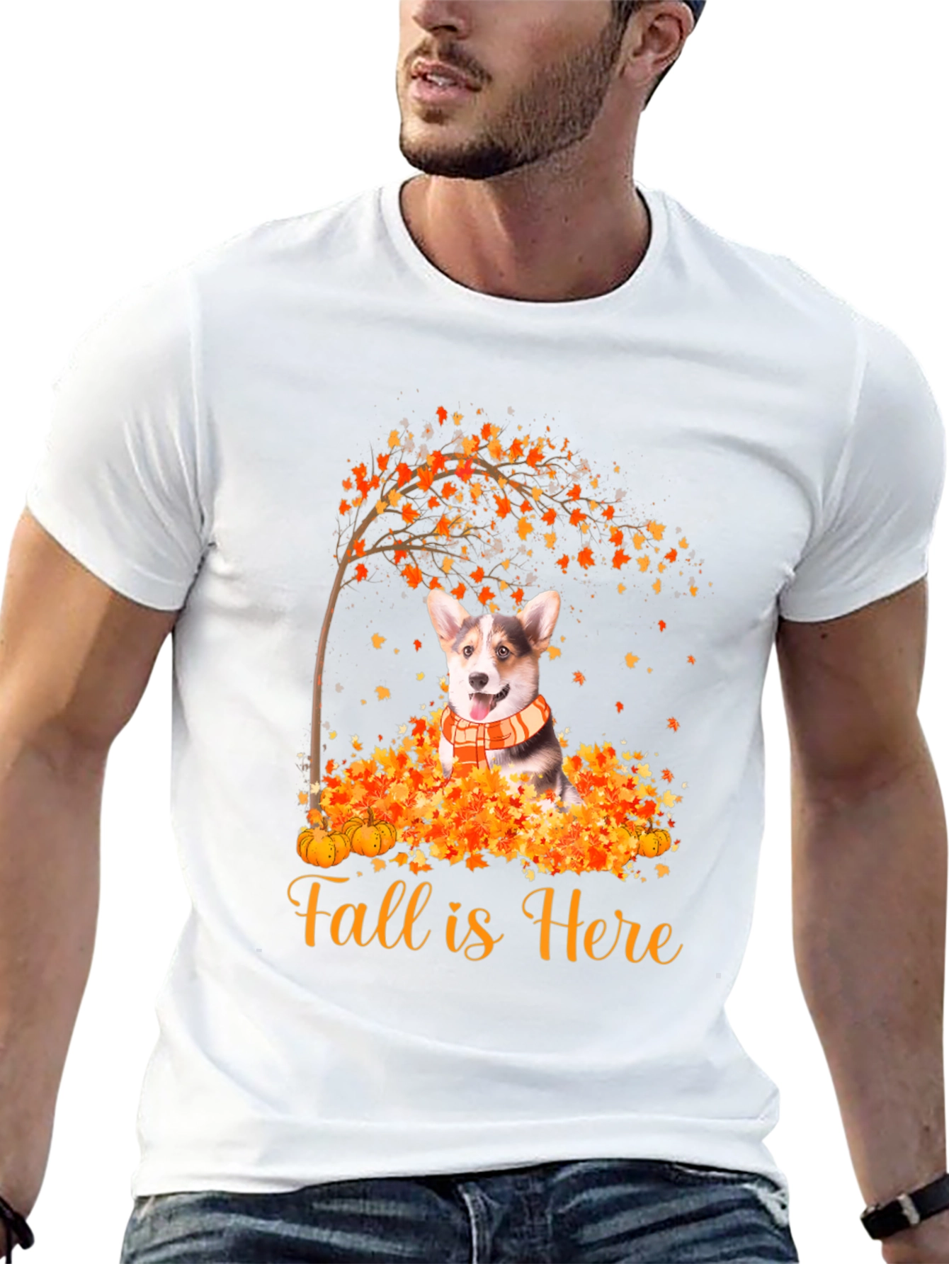 Fall Corgi T-Shirt