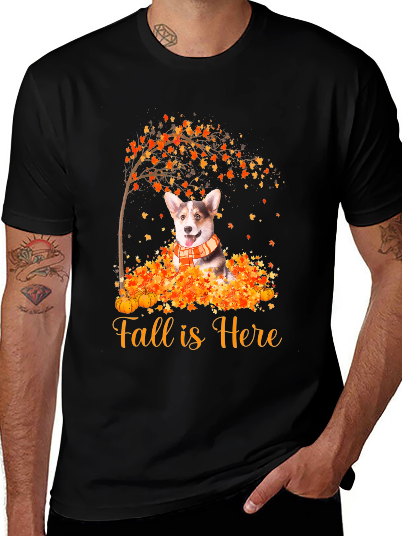 Fall Corgi T-Shirt