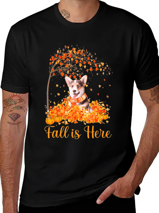 Fall Corgi T-Shirt