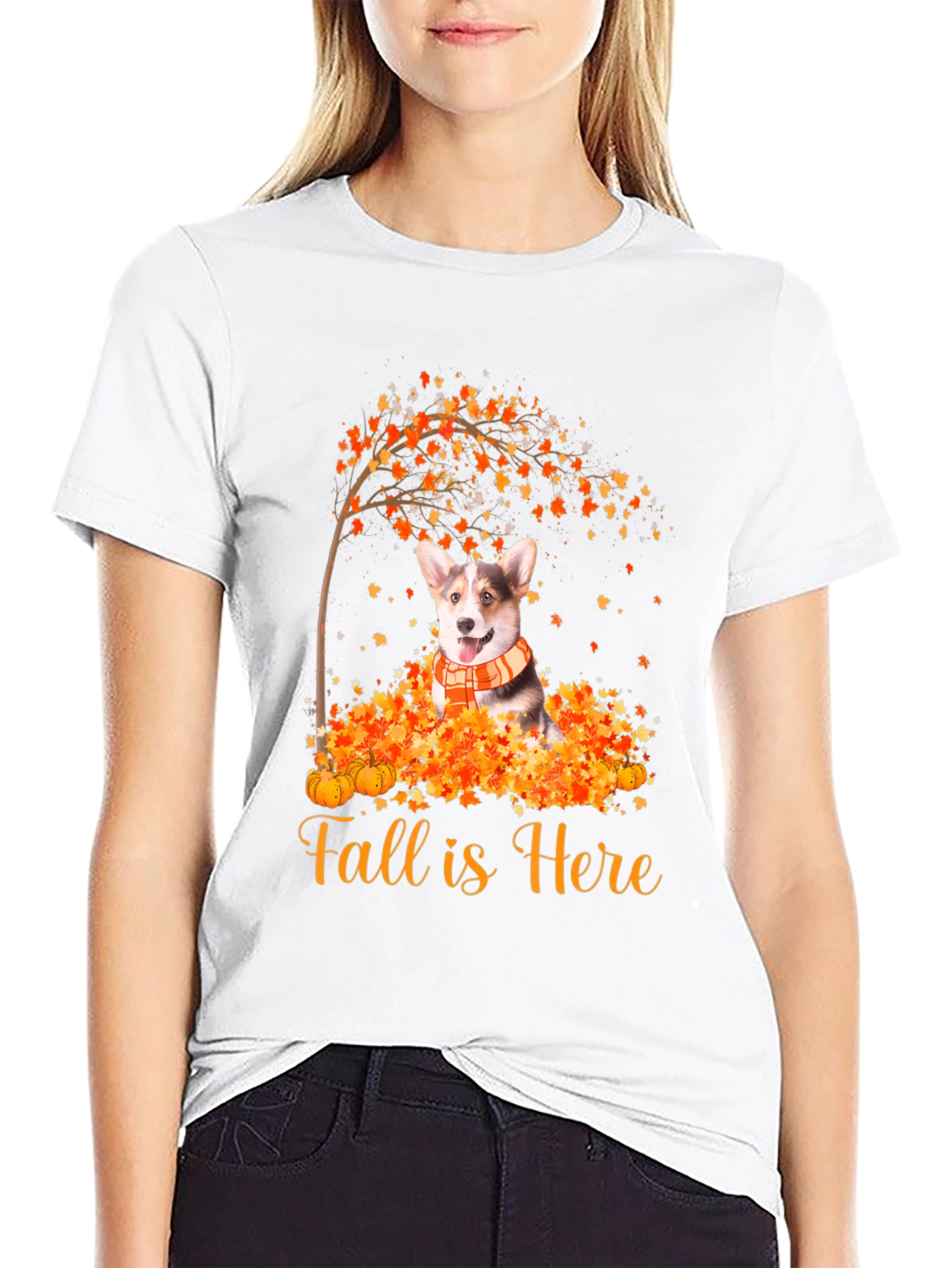 Fall Corgi T-Shirt