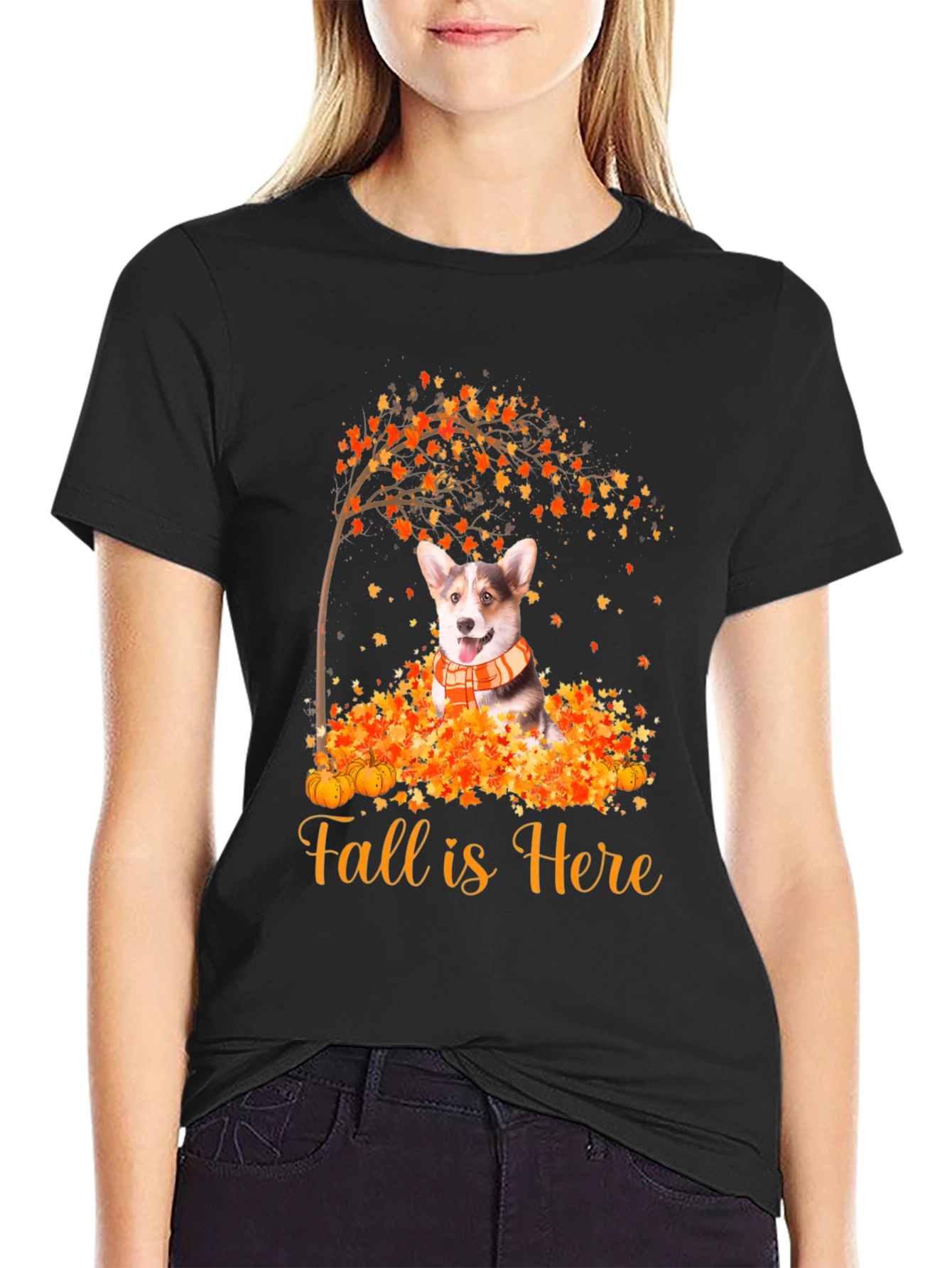Fall Corgi T-Shirt