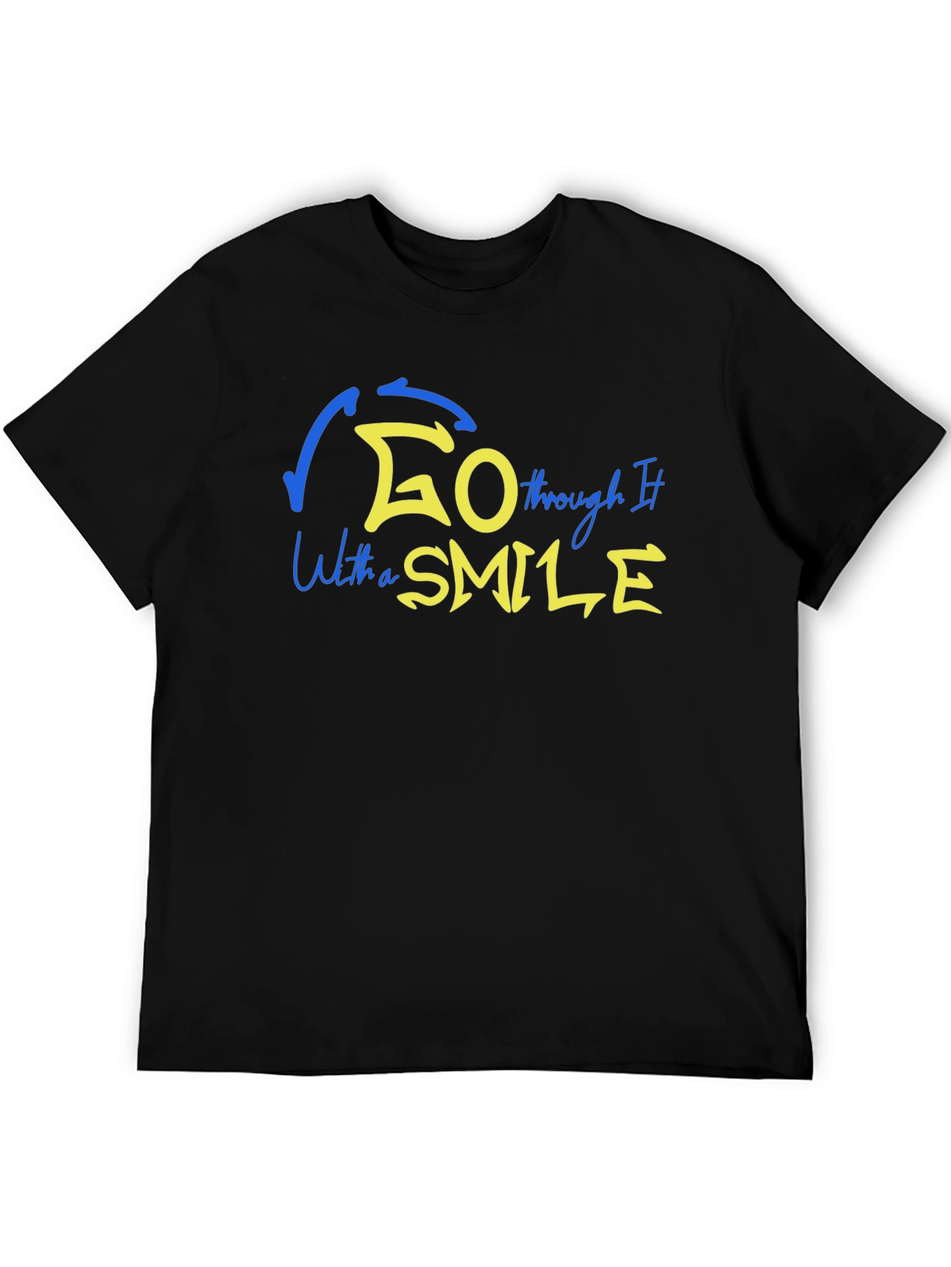 Go Through It With A Smile Graphic T-Shirt