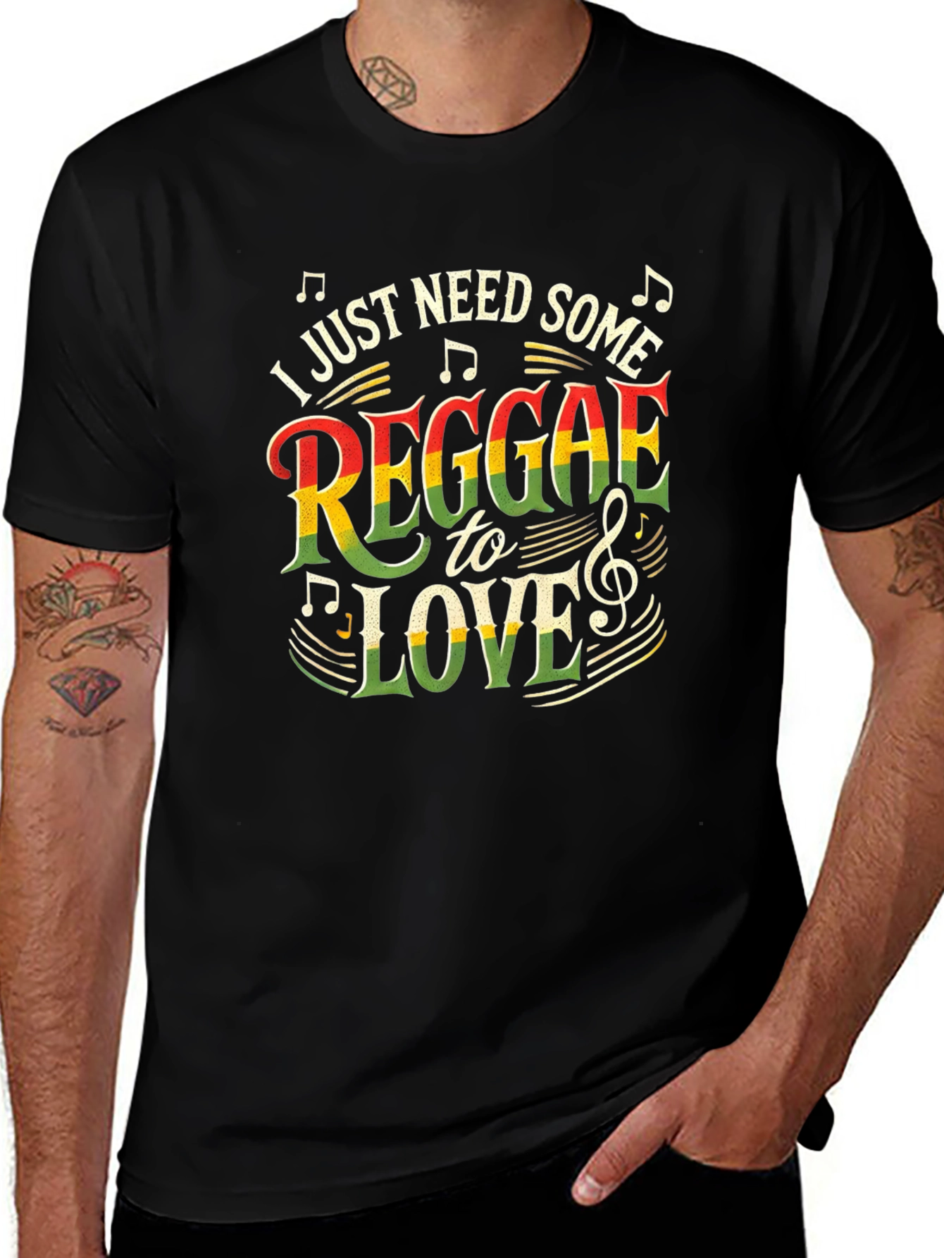 Reggae Music Graphic T-Shirt