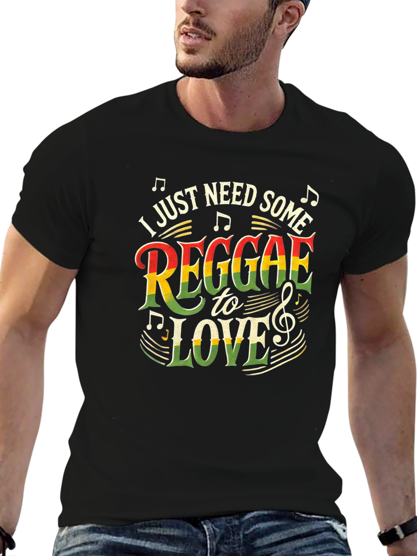 Reggae Music Graphic T-Shirt