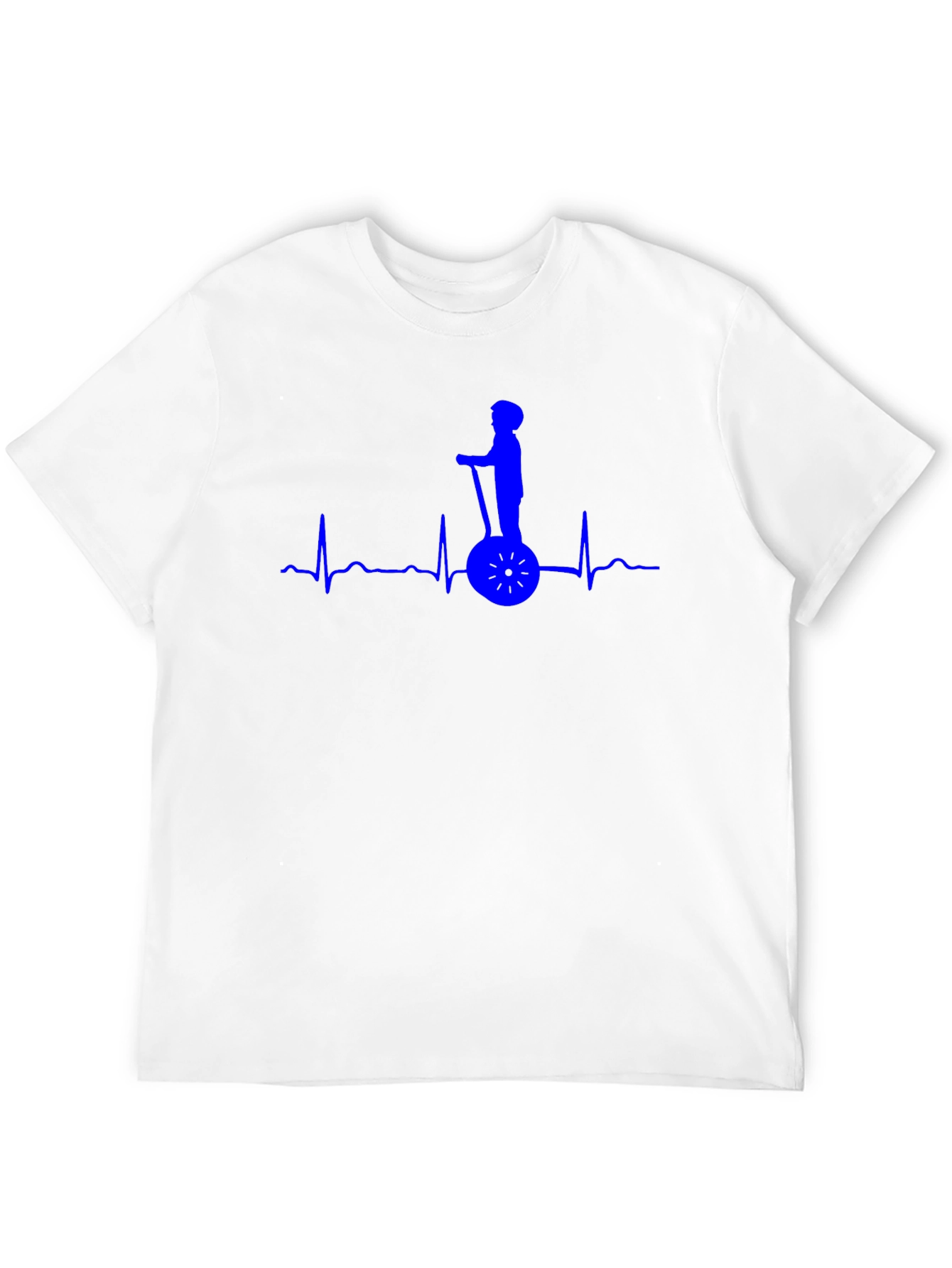 Unicycle Pulse T-Shirt - Black Cotton