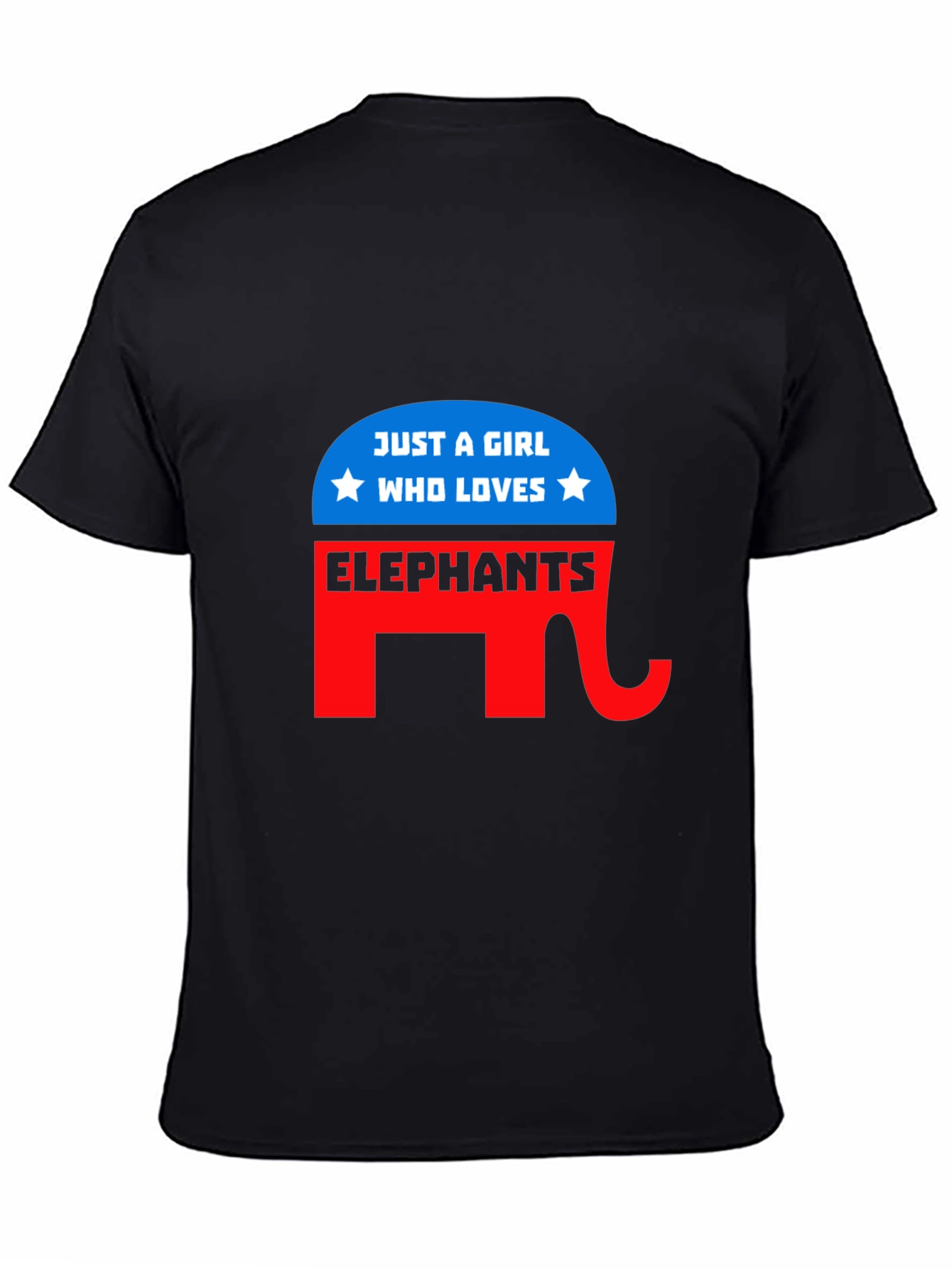 Girl Loves Elephants T-Shirt