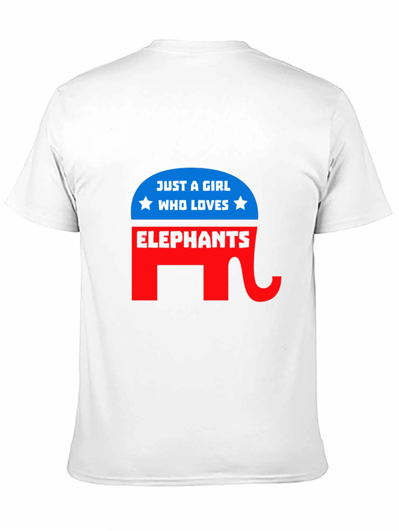Girl Loves Elephants T-Shirt