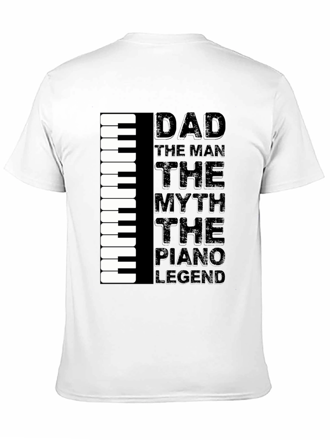 Dad The Piano Legend Graphic T-Shirt