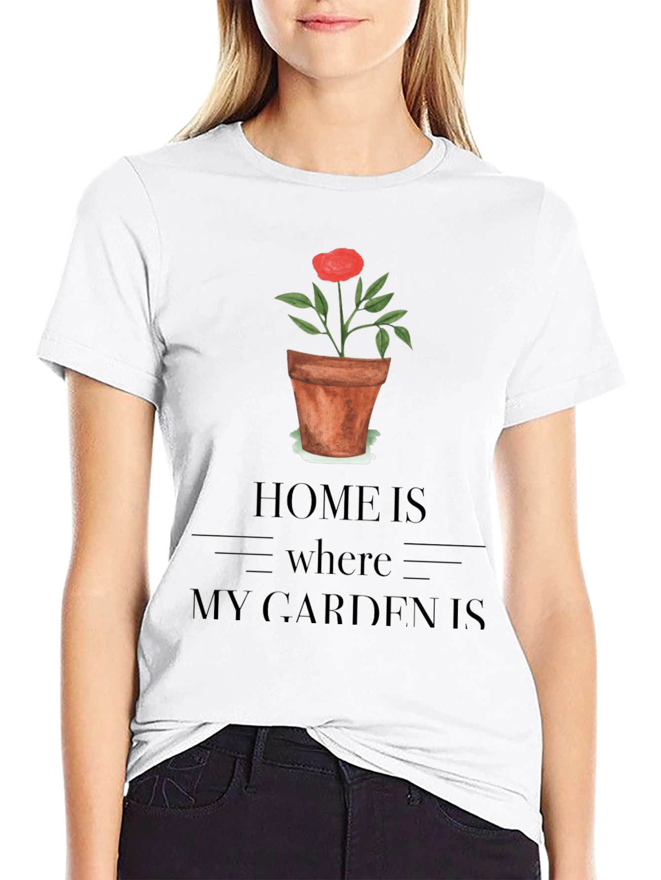 Home Is Where My Garden Is T-Shirt
