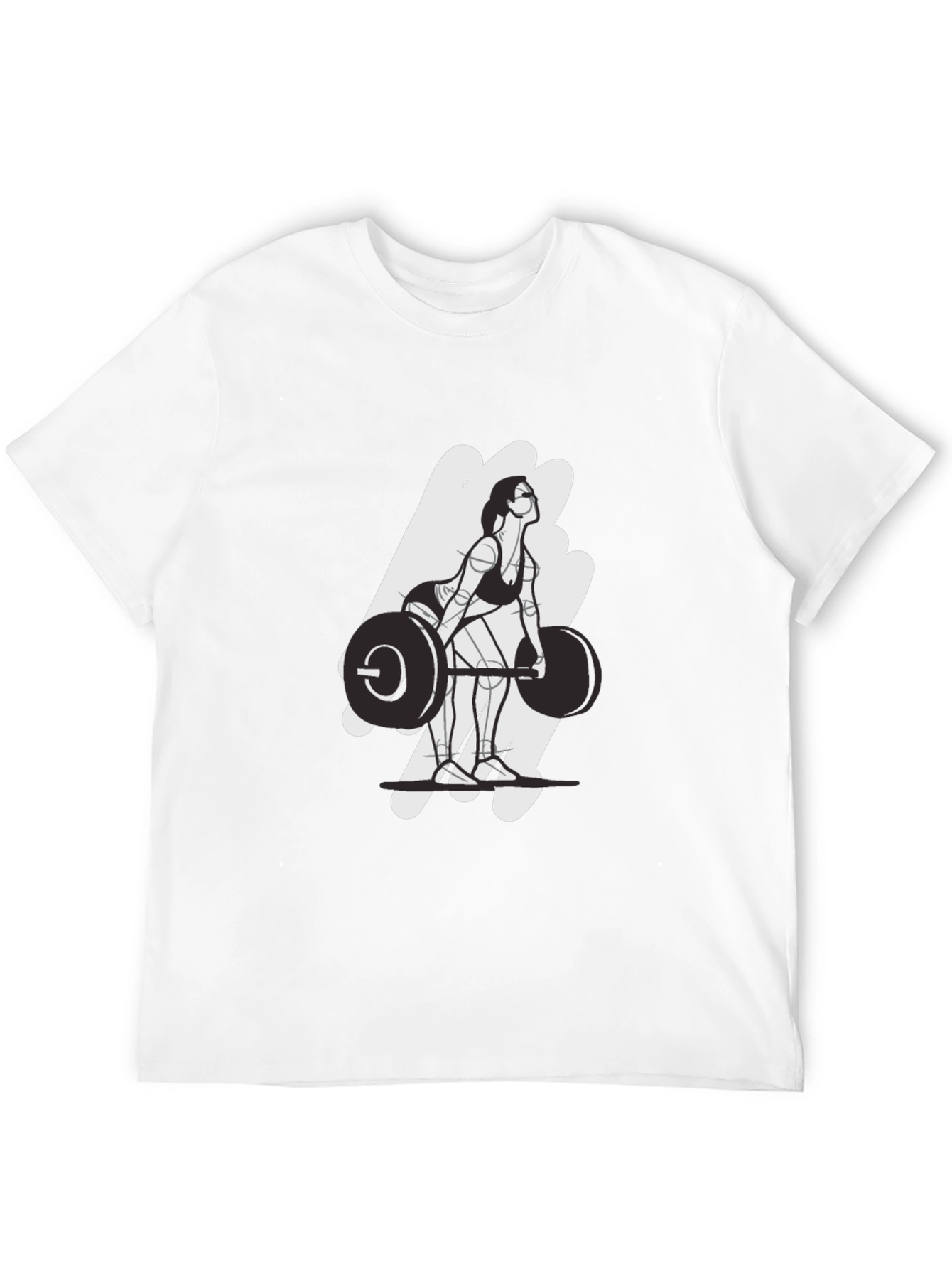 Weightlifting Womans Graphic Tee - Black