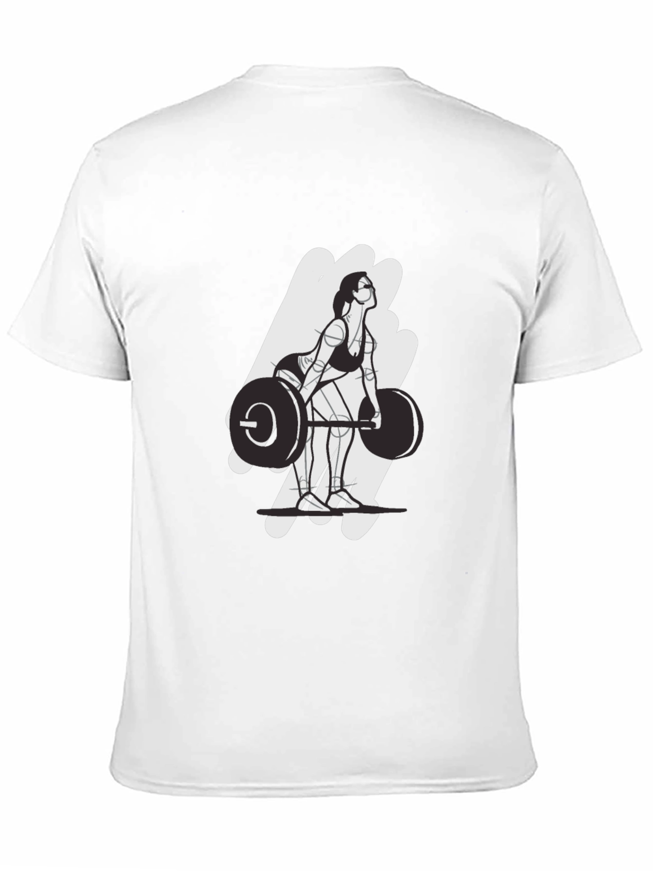 Weightlifting Womans Graphic Tee - Black