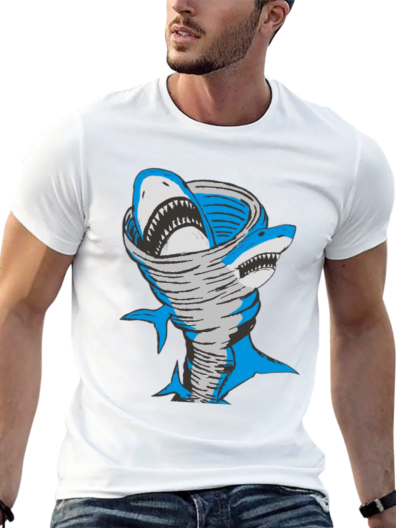Sharknado Graphic Tee - Unique T-Shirt Design