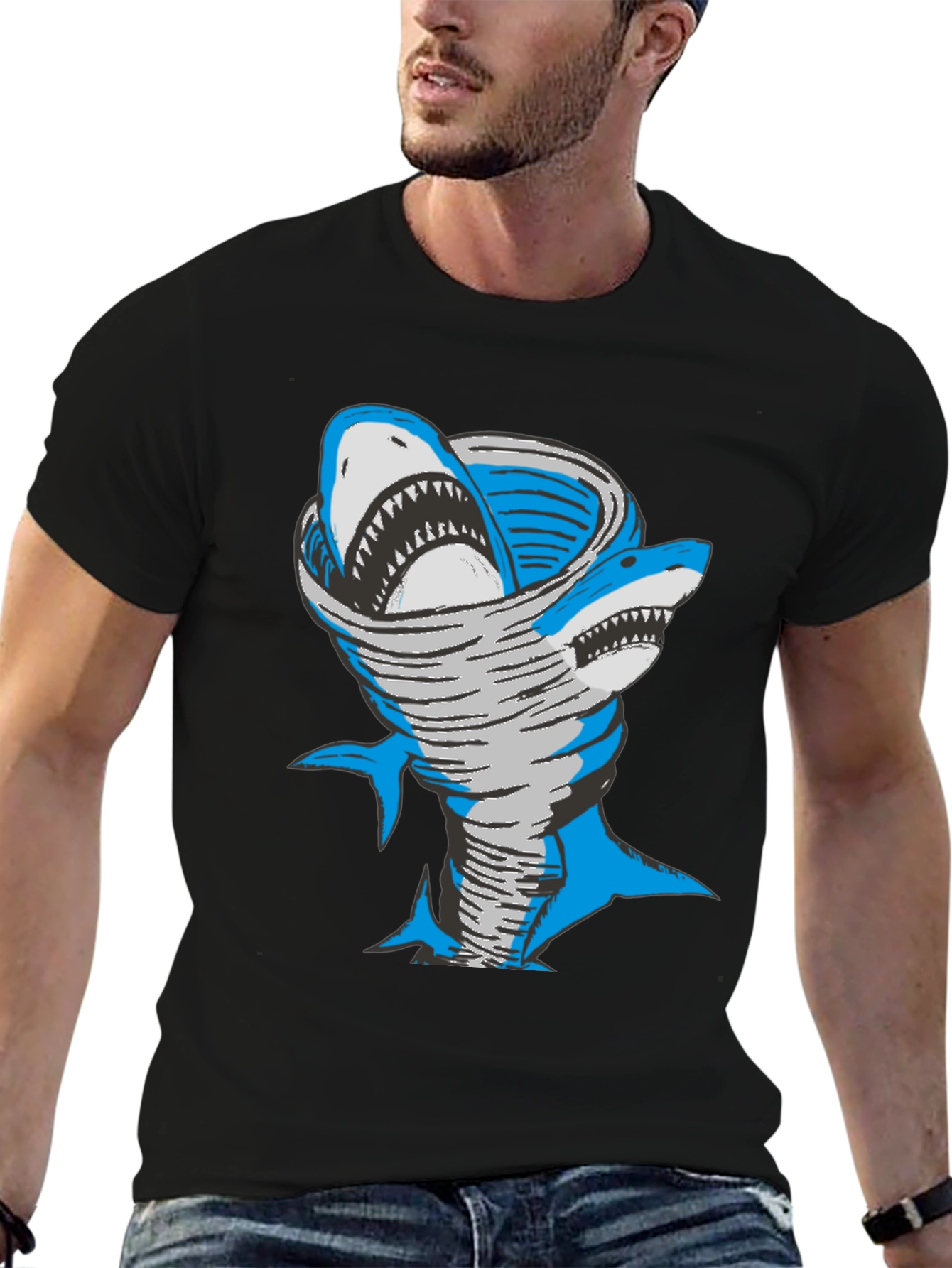 Sharknado Graphic Tee - Unique T-Shirt Design
