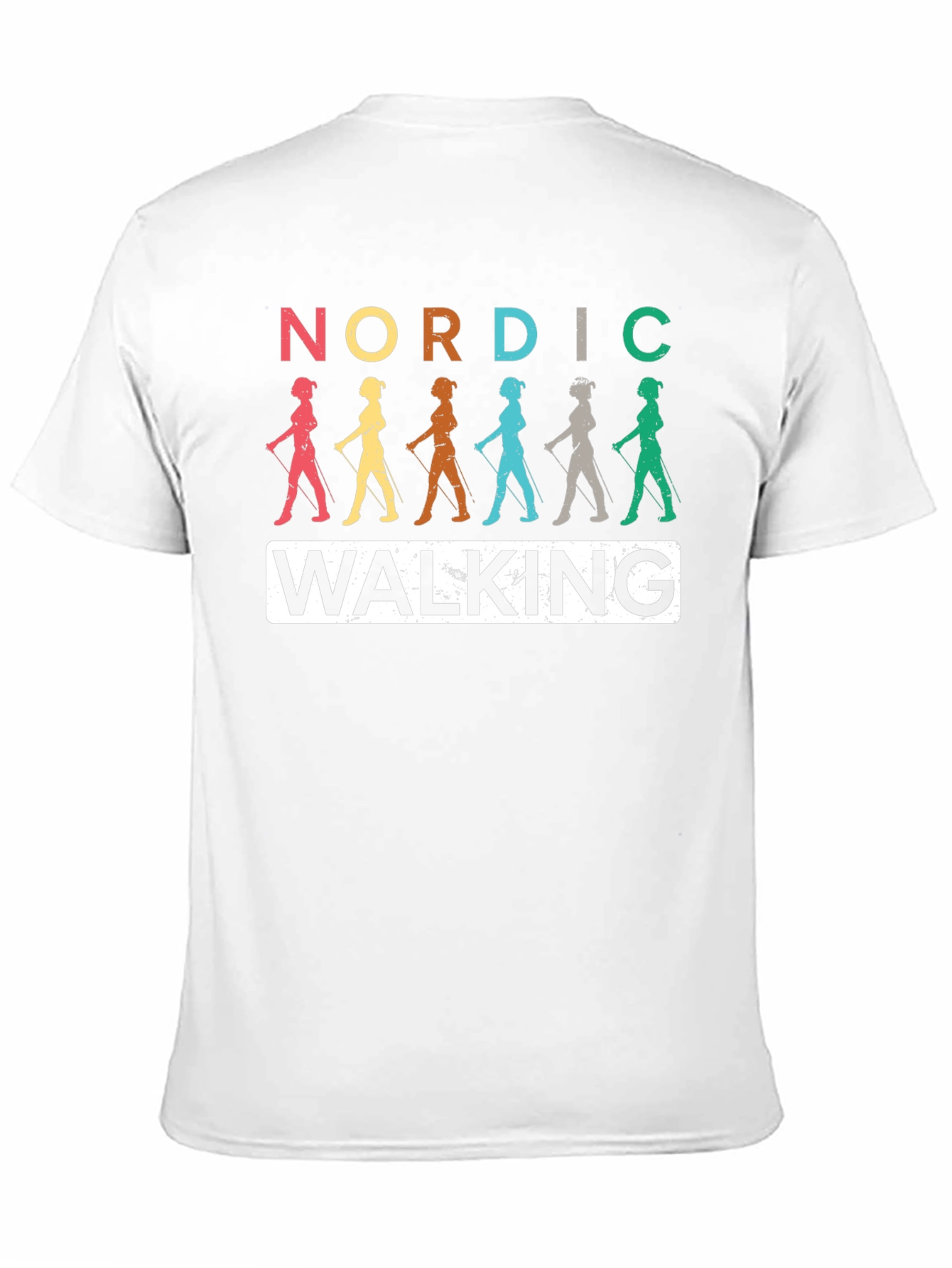 Nordic Walking Graphic T-Shirt