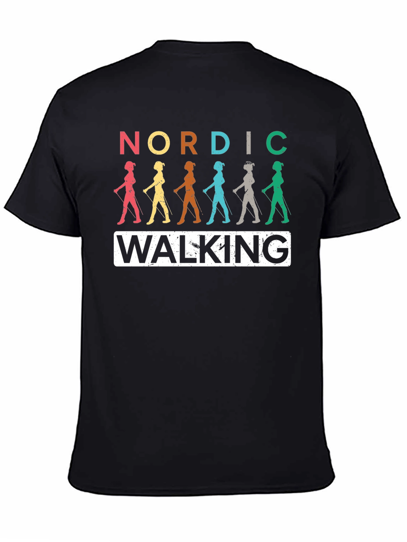 Nordic Walking Graphic T-Shirt
