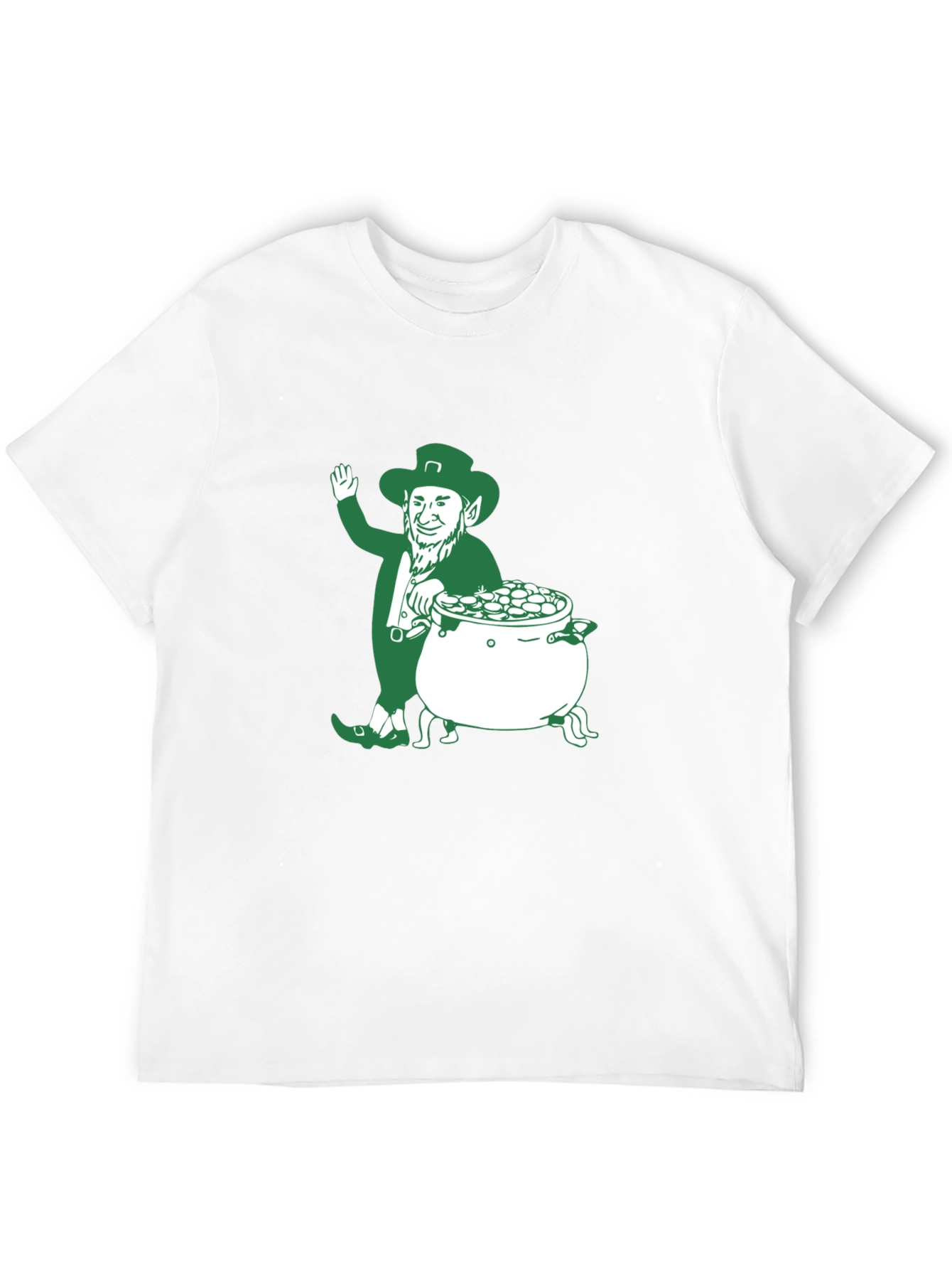 Lucky Leprechaun Graphic T-Shirt