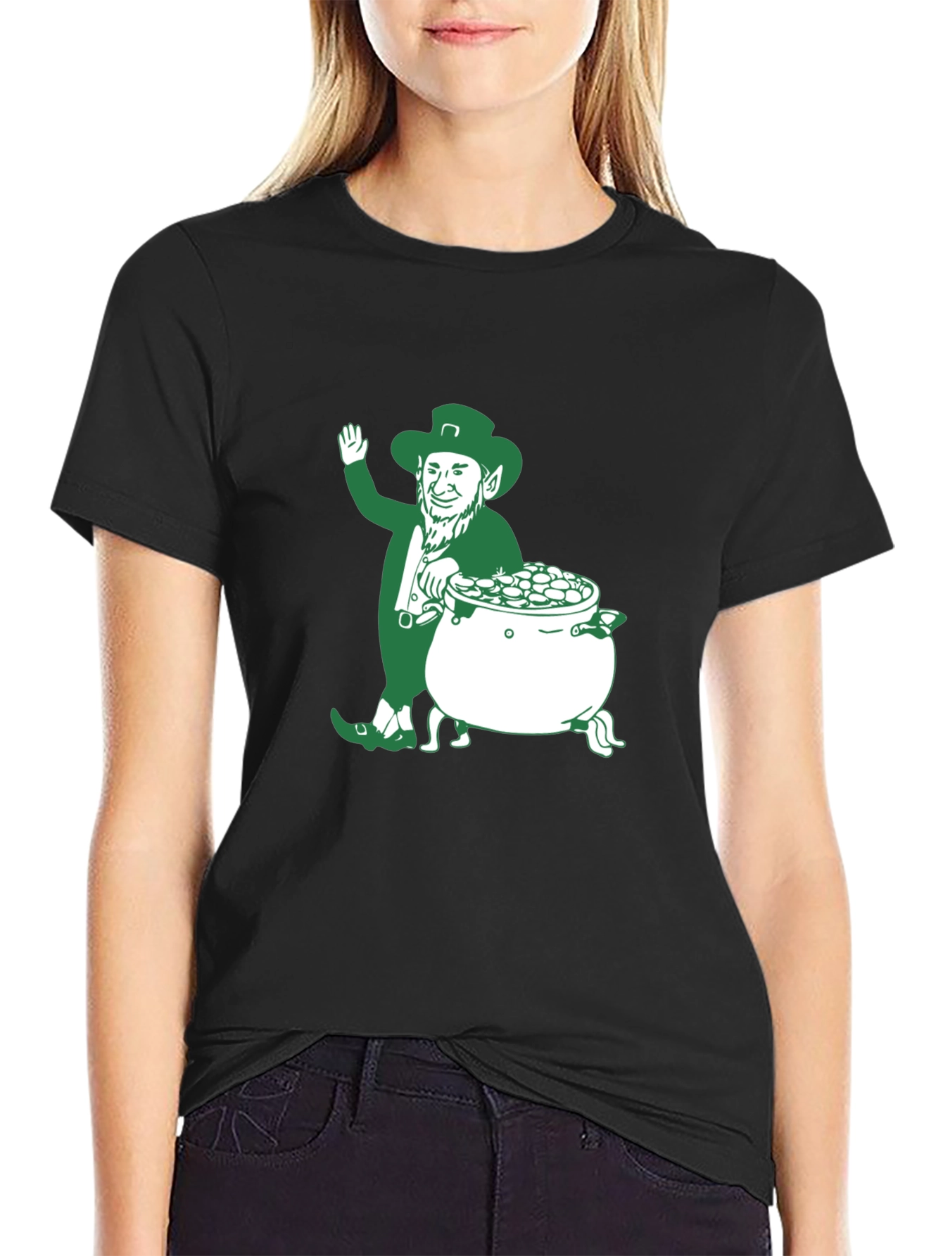 Lucky Leprechaun Graphic T-Shirt