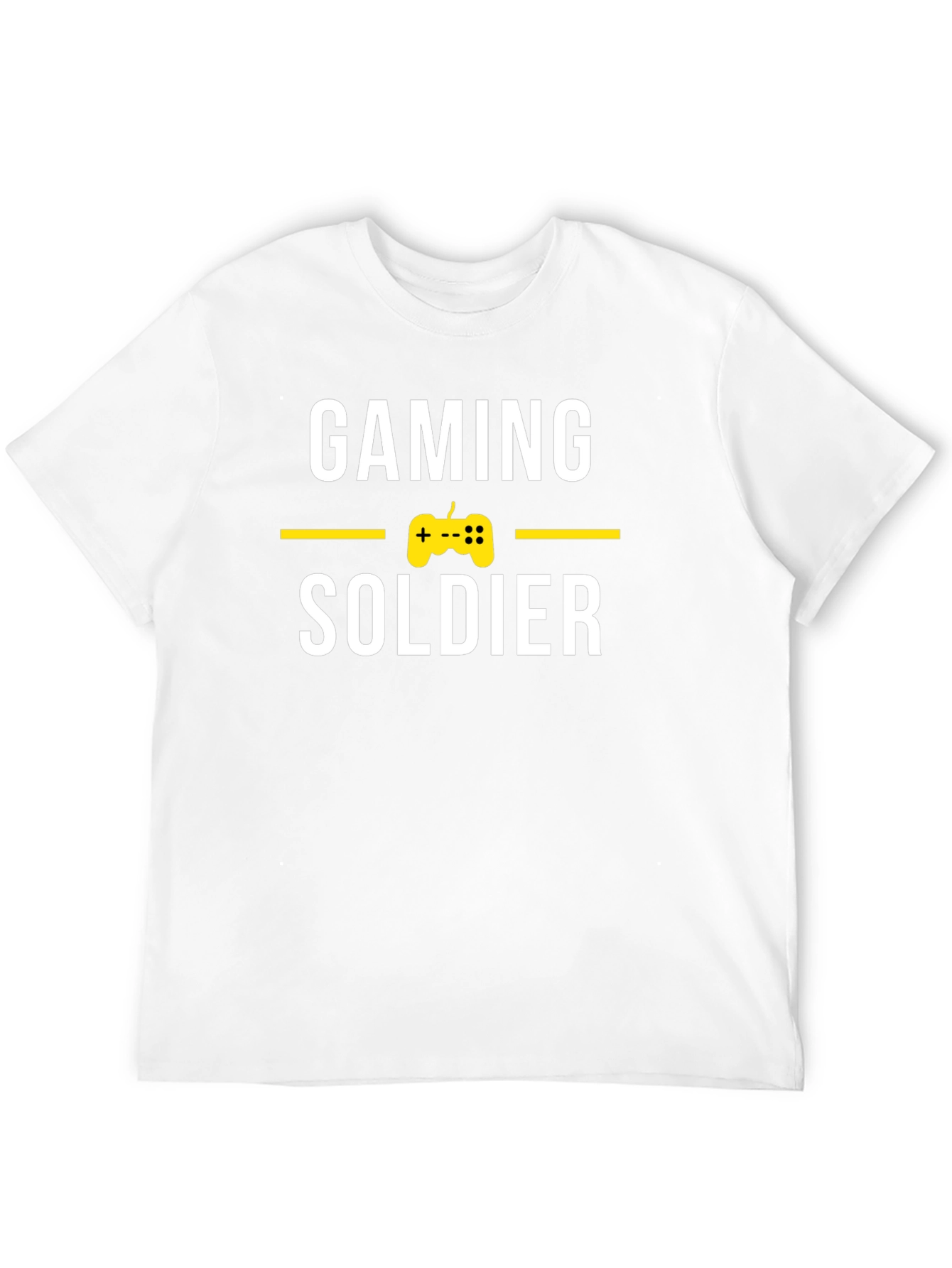 Gaming Soldier T-Shirt - Black Gamer Tee