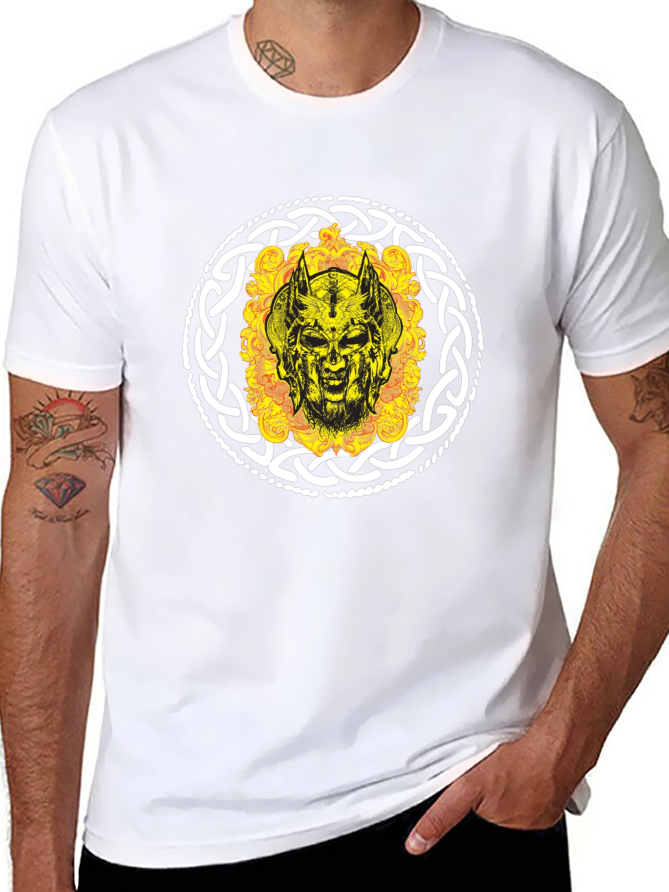 Viking Skull T-Shirt - Norse Mythology