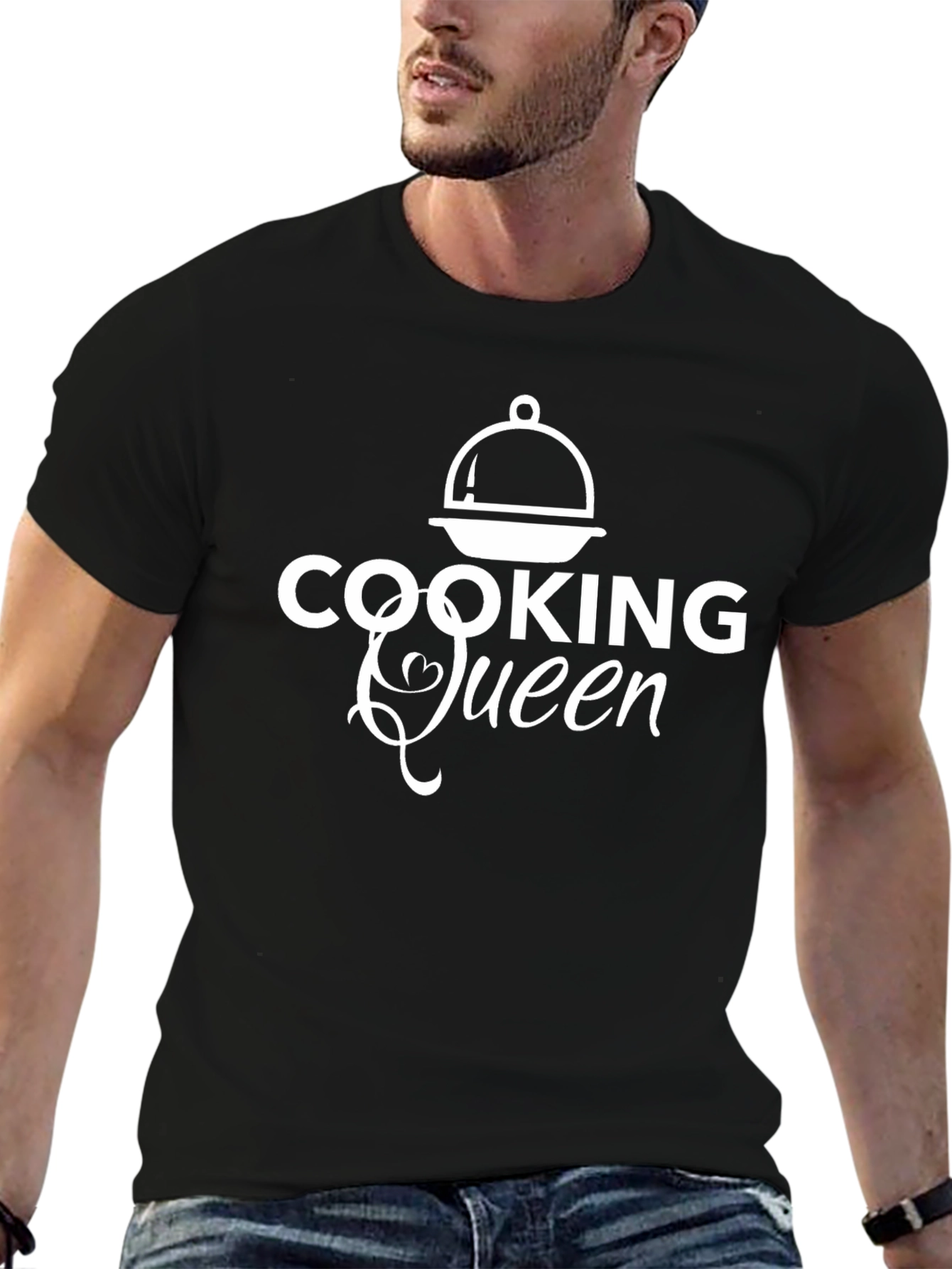 Cooking Queen T-Shirt - Black