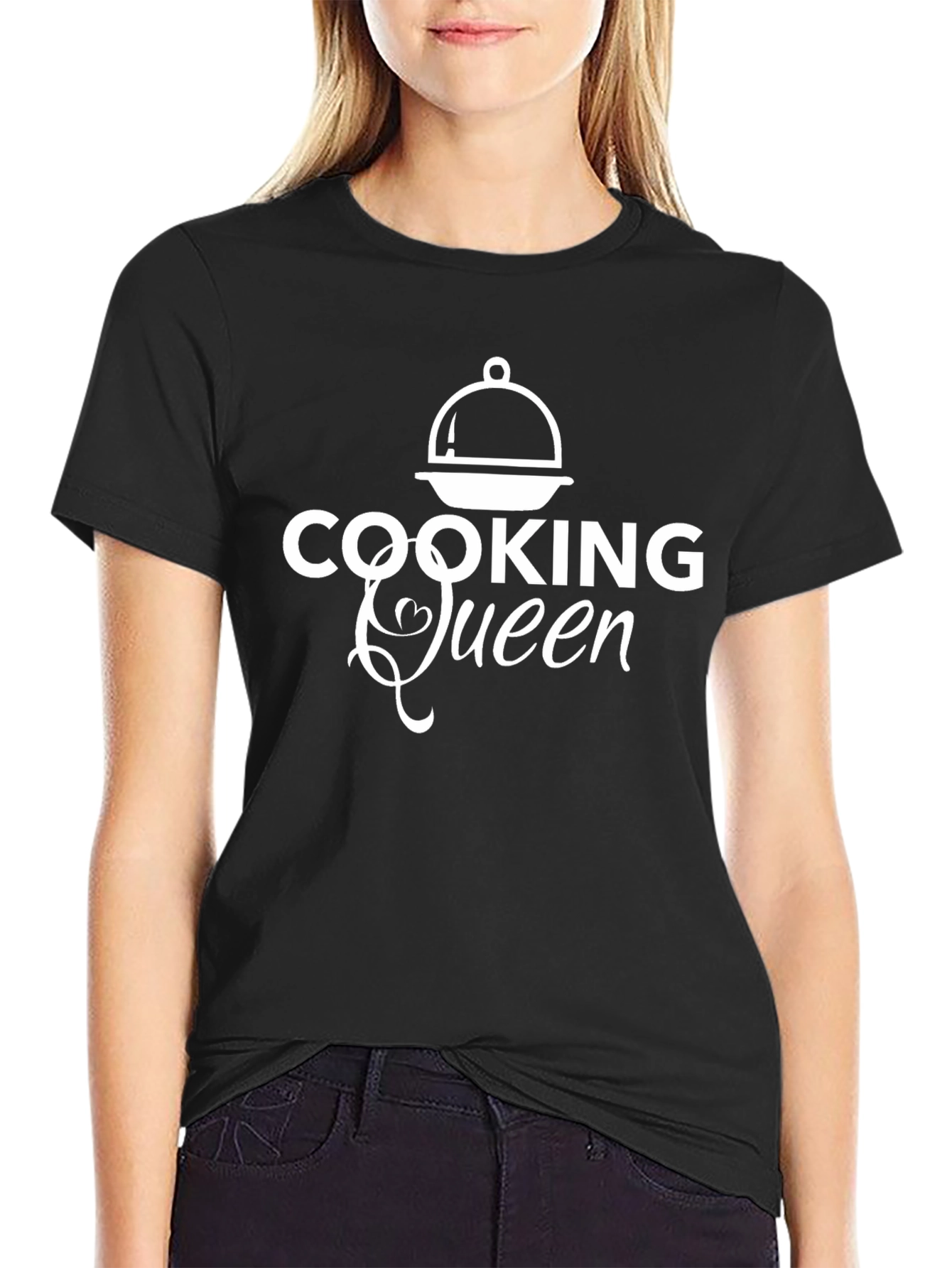 Cooking Queen T-Shirt - Black