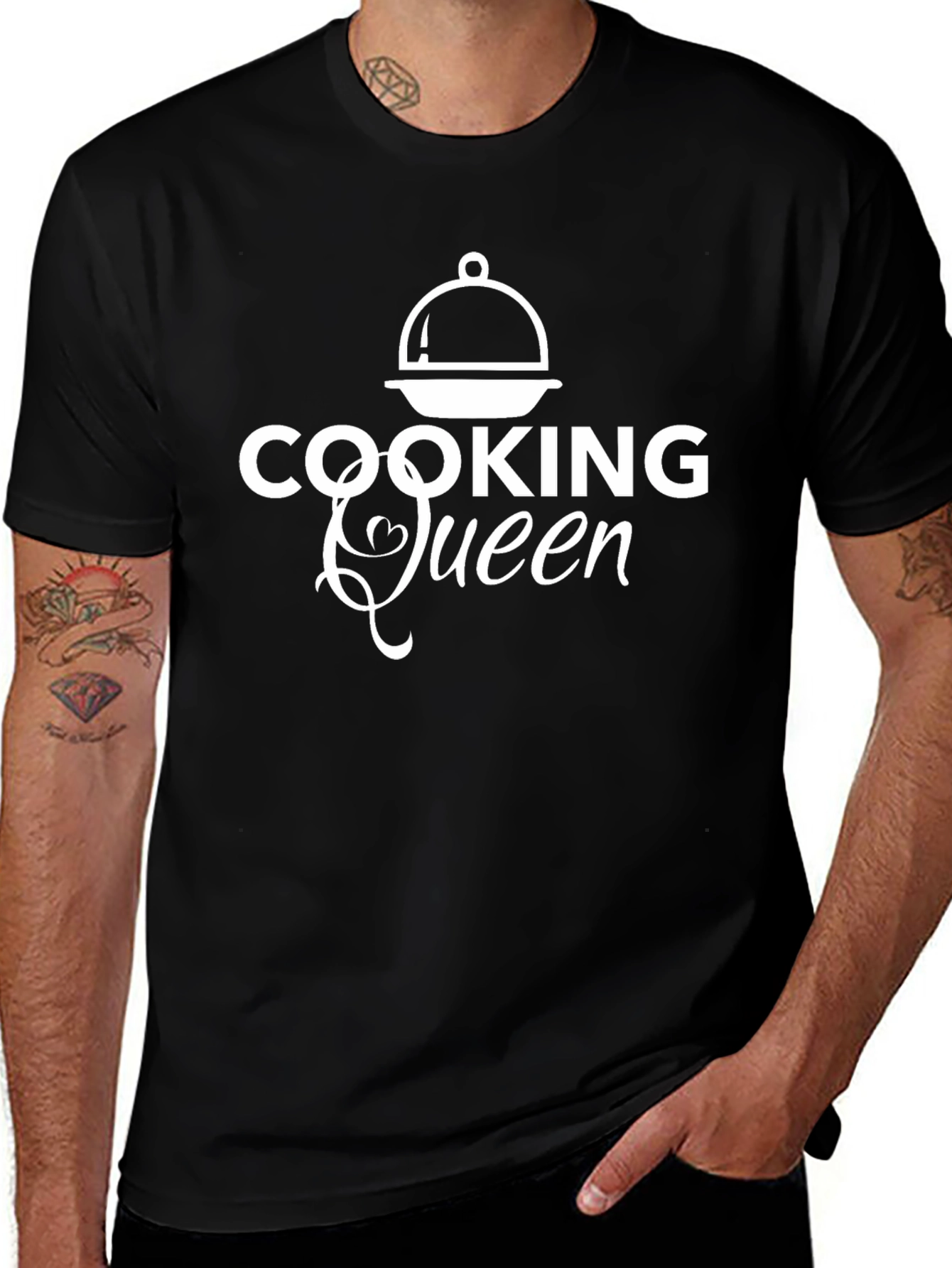 Cooking Queen T-Shirt - Black