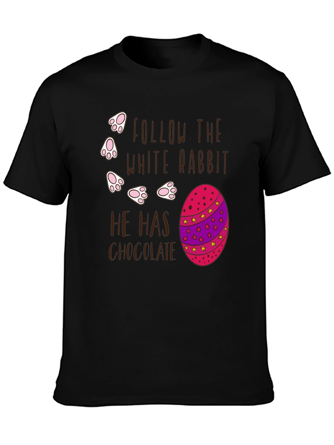 Easter Follow White Rabbit T-Shirt