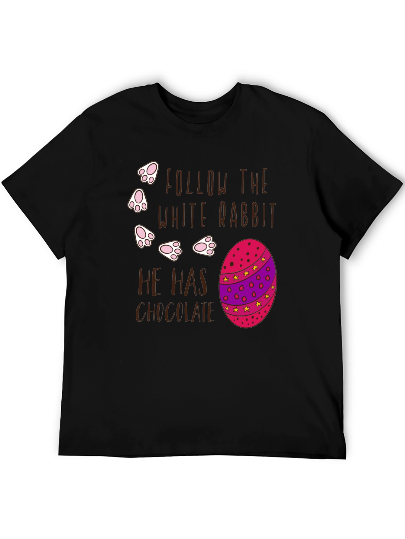 Easter Follow White Rabbit T-Shirt