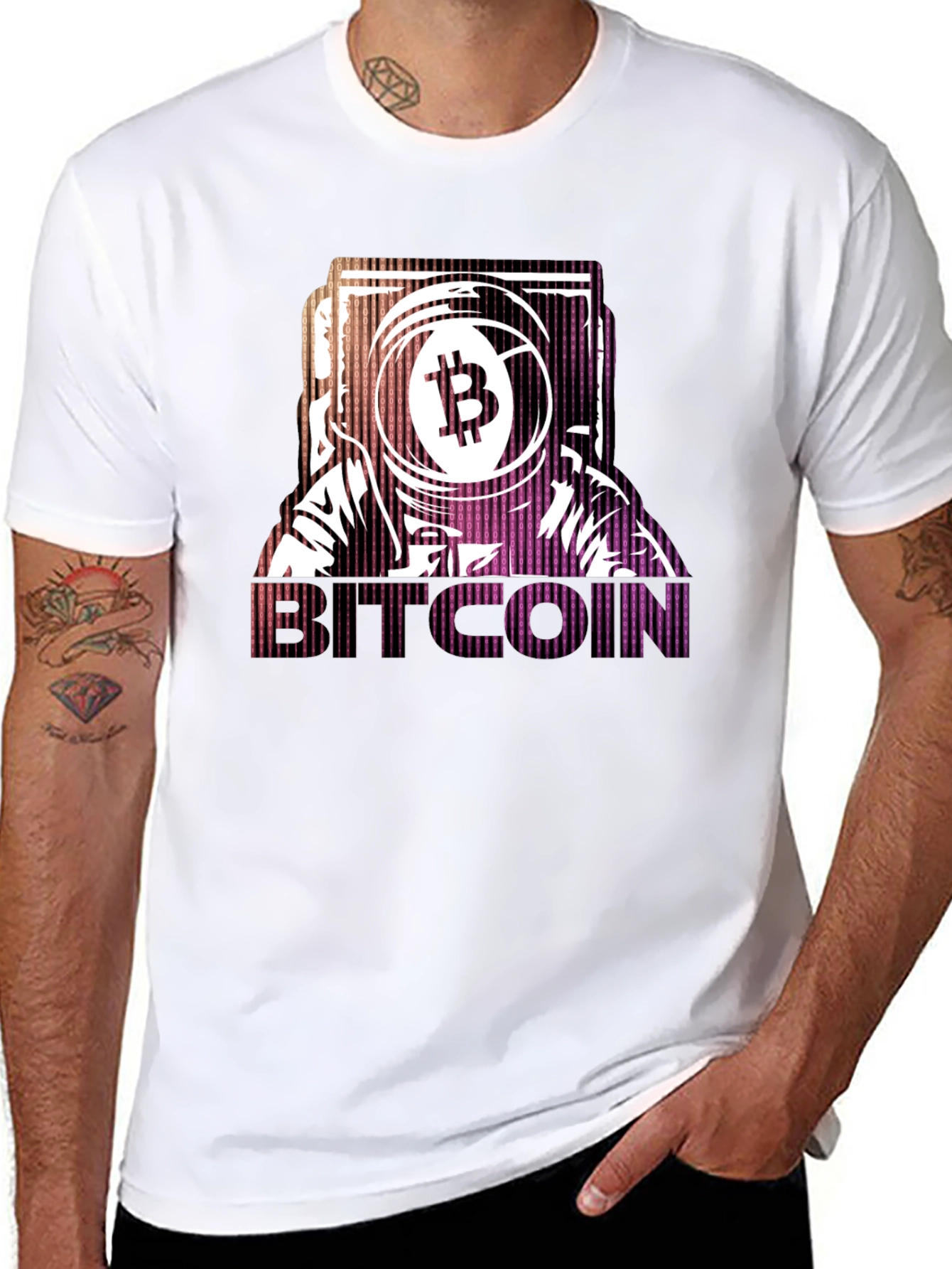 Bitcoin Astronaut Black T-Shirt
