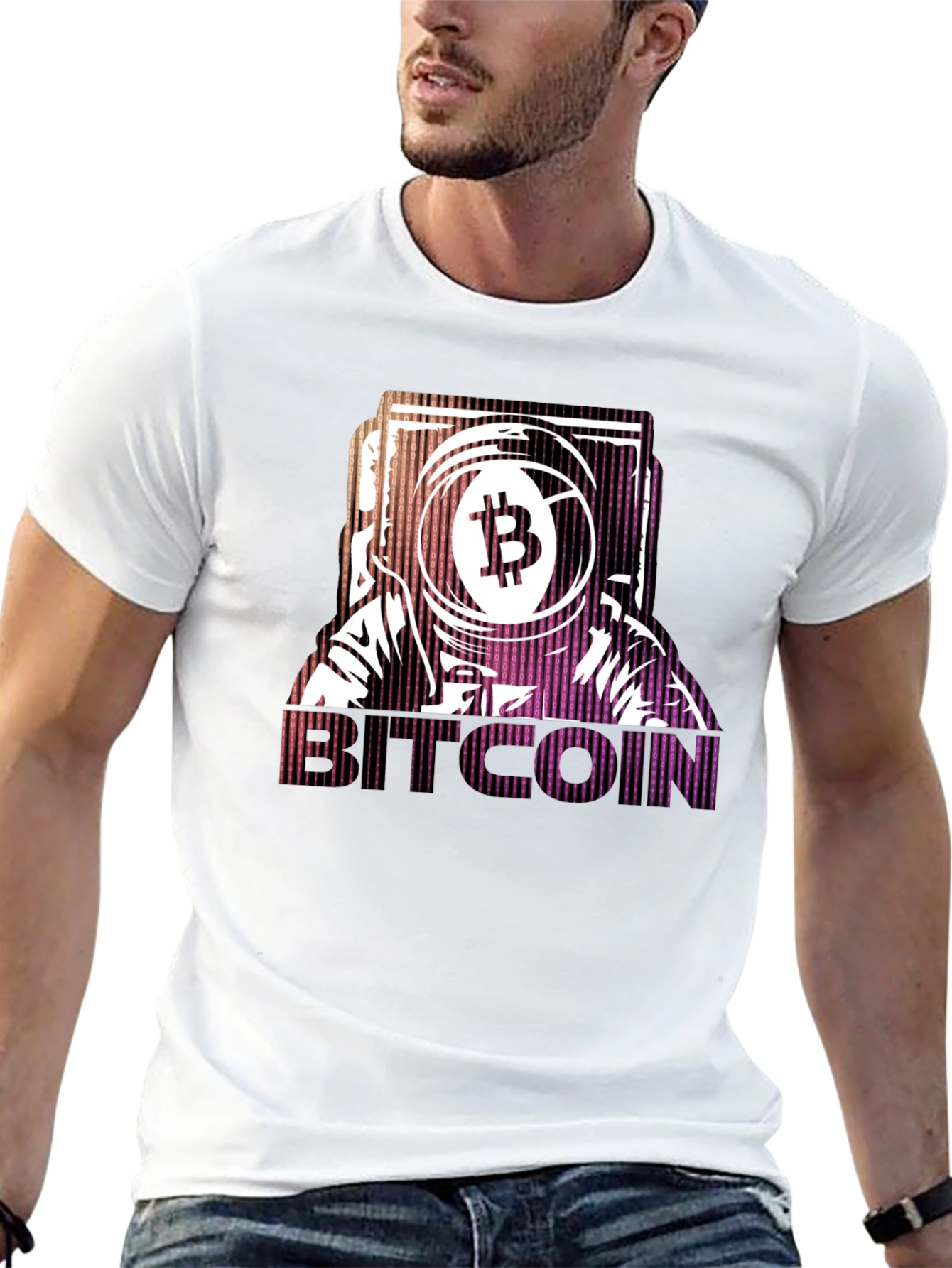 Bitcoin Astronaut Black T-Shirt