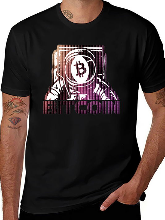 Bitcoin Astronaut Black T-Shirt