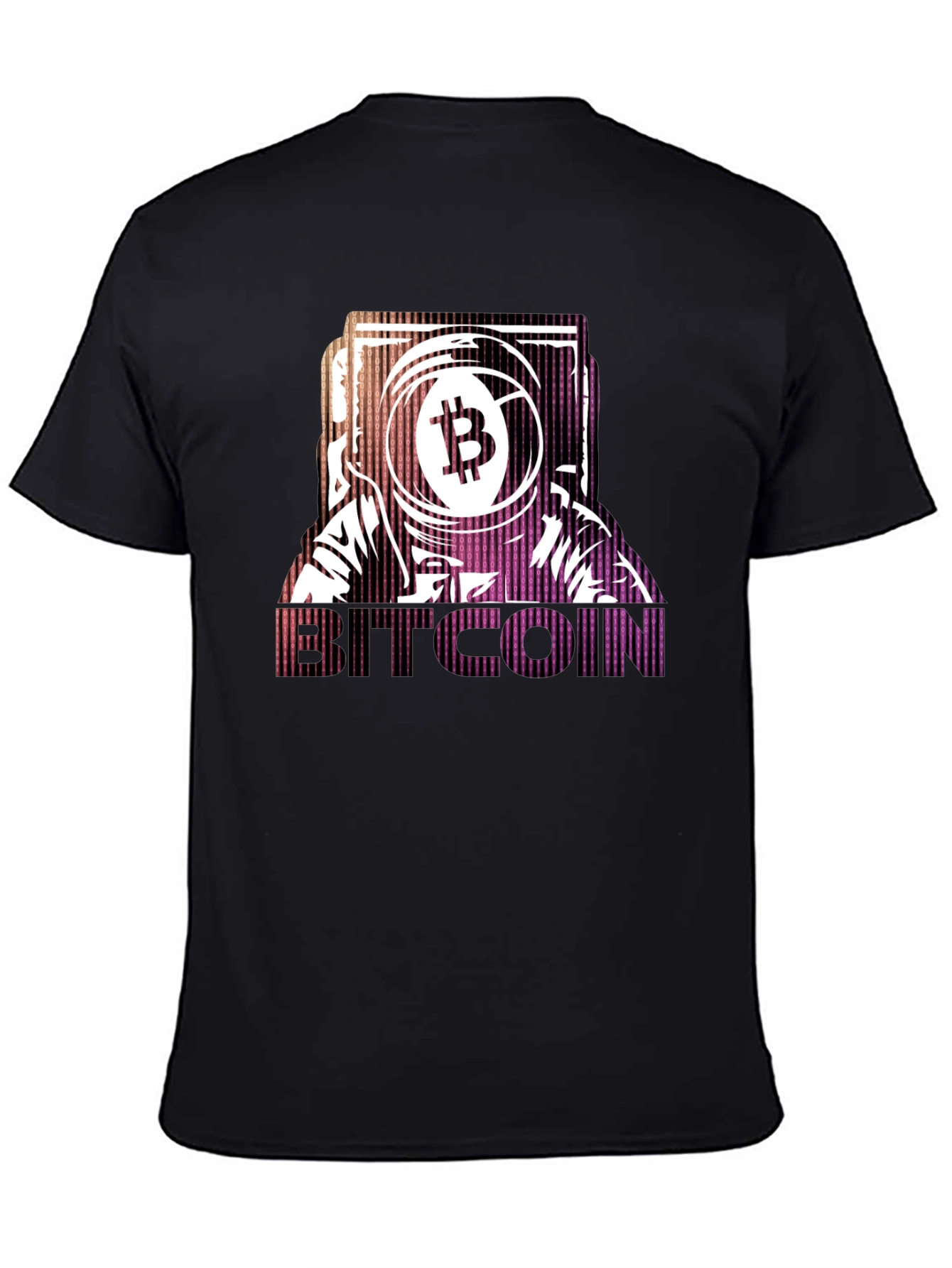 Bitcoin Astronaut Black T-Shirt