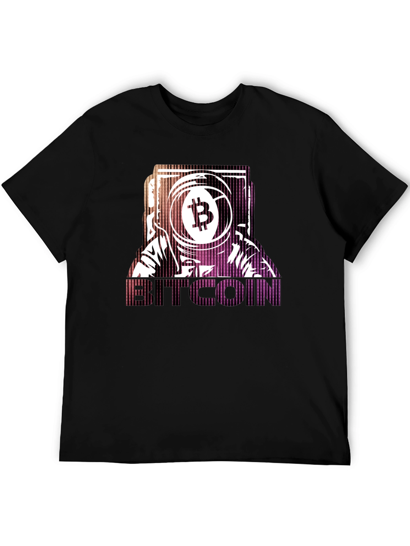 Bitcoin Astronaut Black T-Shirt