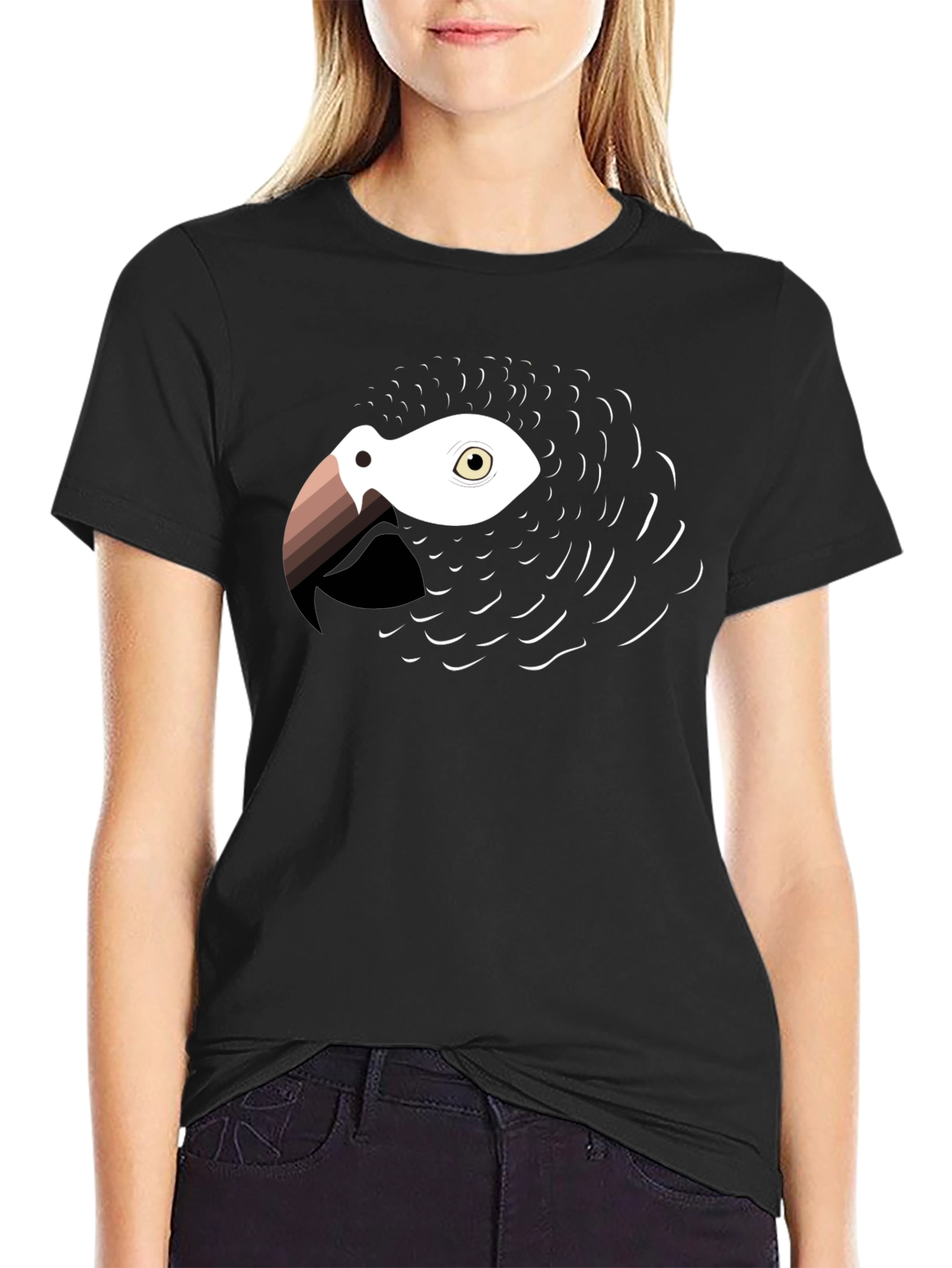 Parrot Graphic Tee - Stylish Bird Lovers T-Shirt